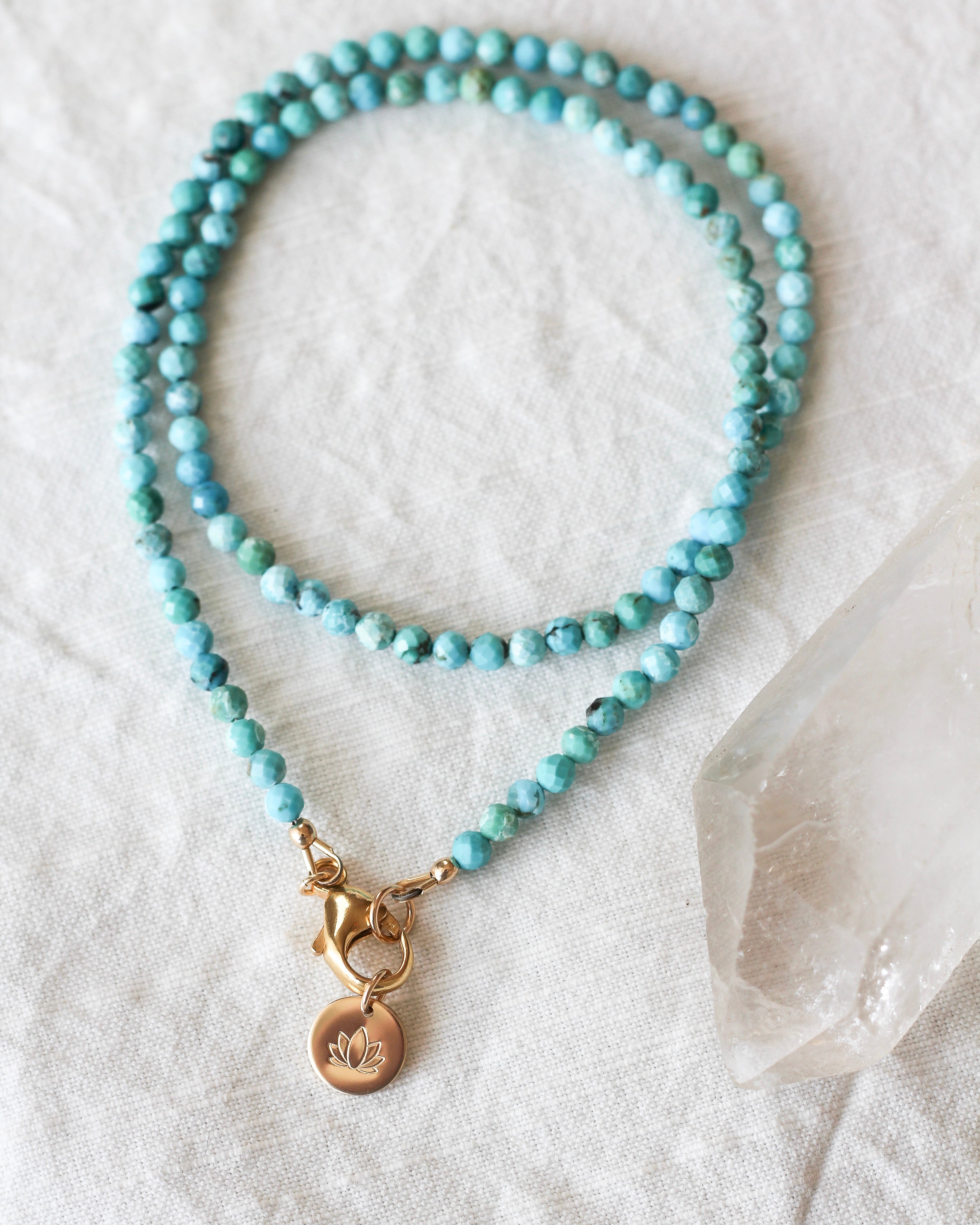 Serenity Intention Necklace | Turquoise