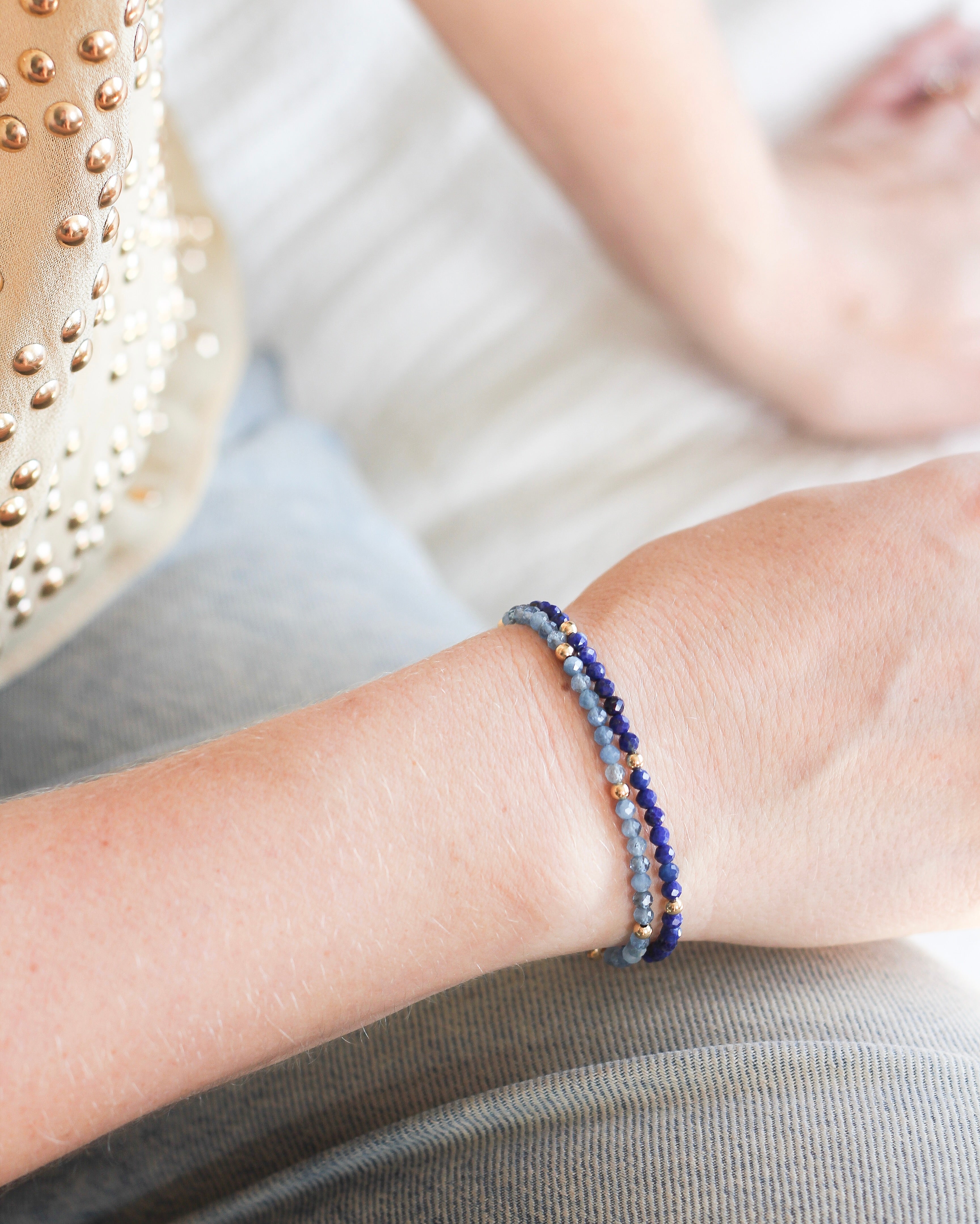 Wisdom Intention Bracelet | Lapis Lazuli