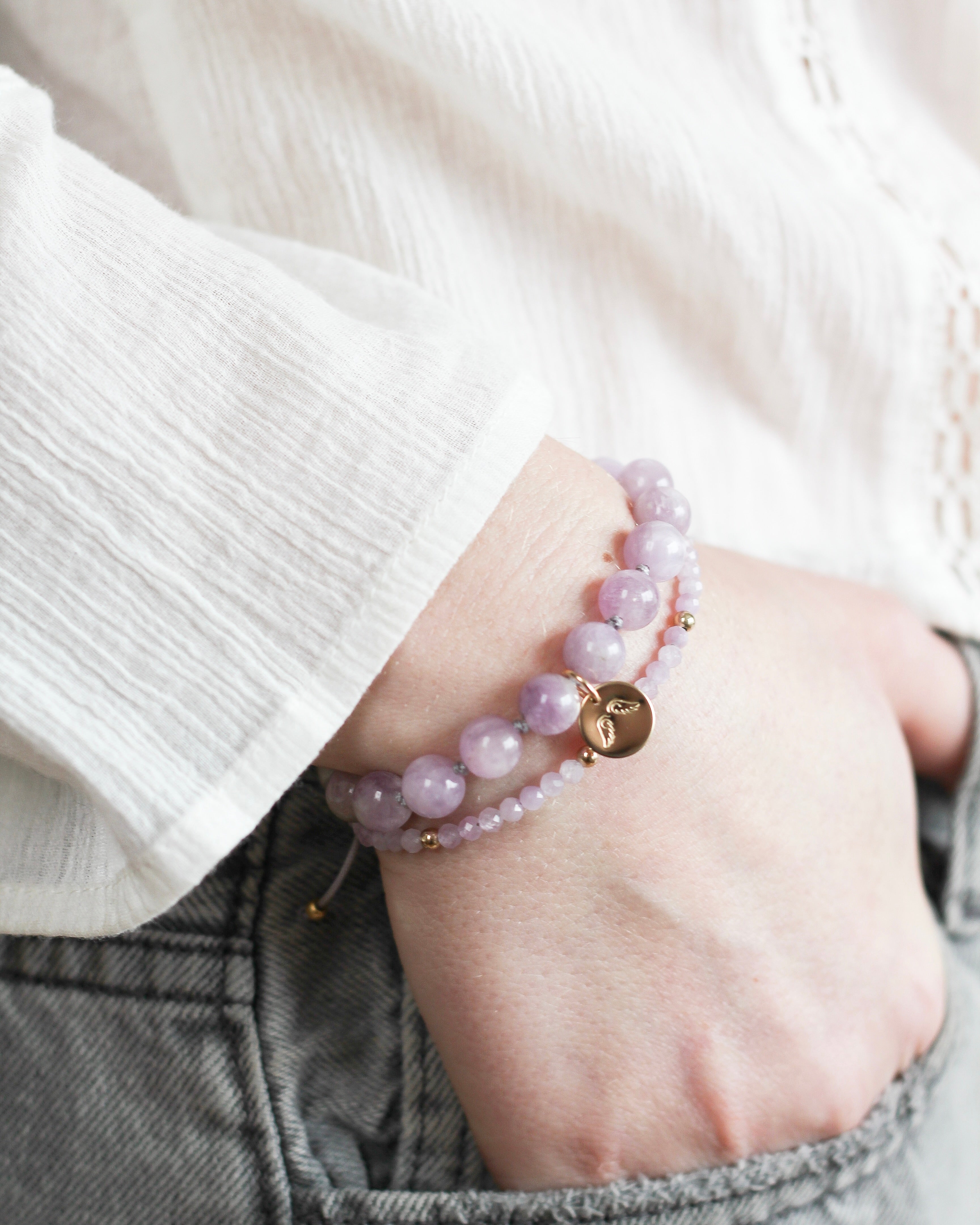 Grace Mala Bracelet | Kunzite