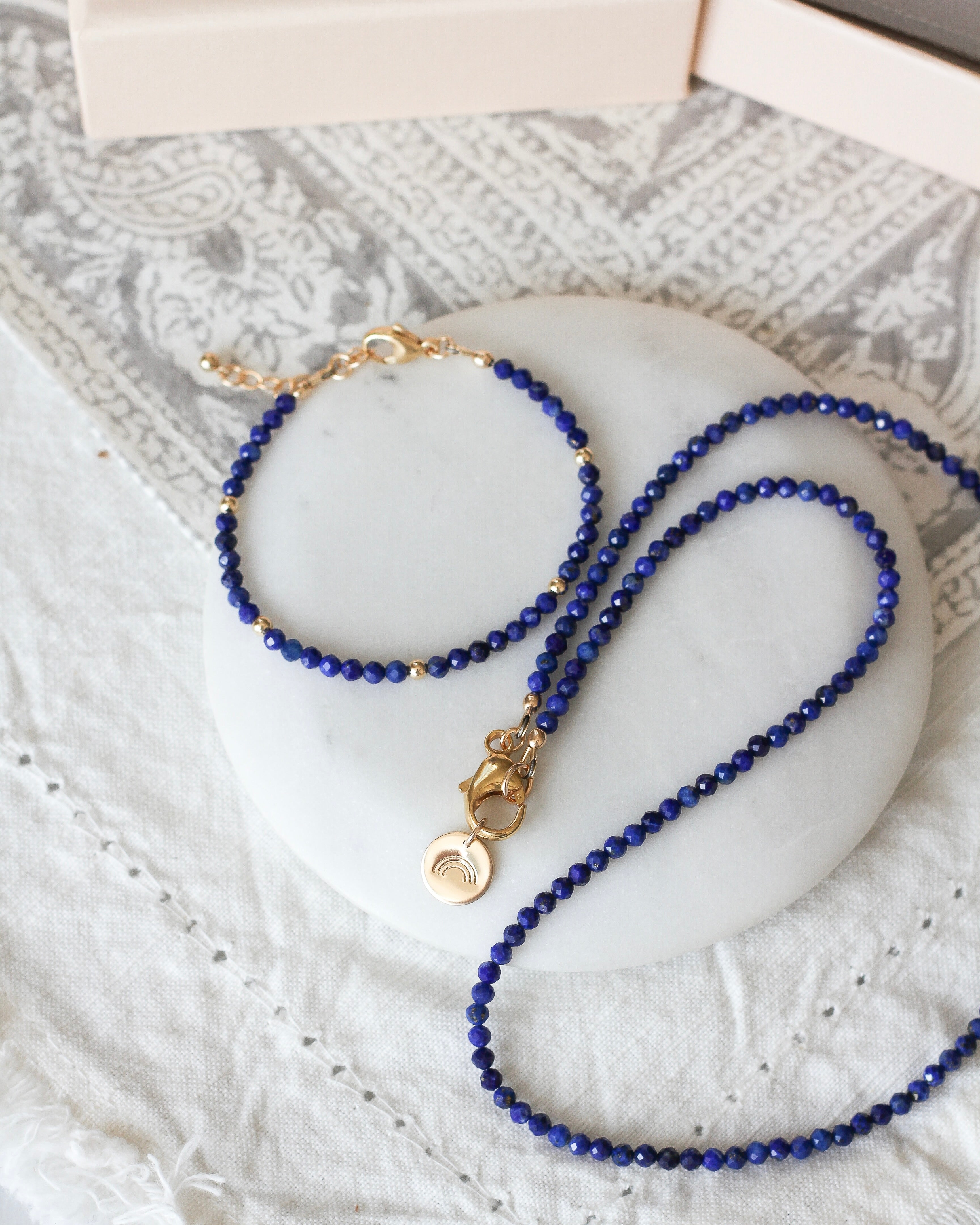 Wisdom Intention Bracelet | Lapis Lazuli