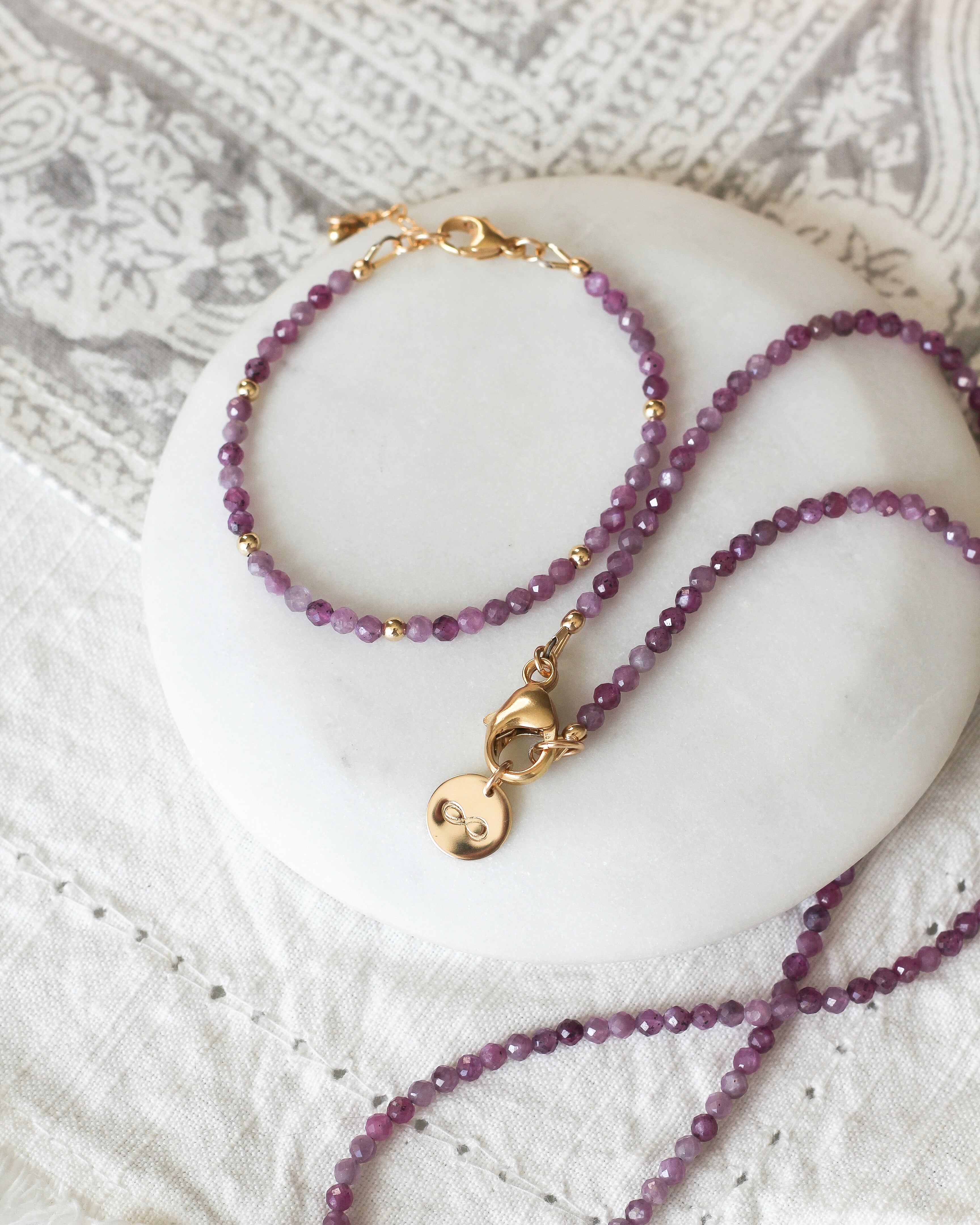 Vitality Intention Bracelet | Ruby