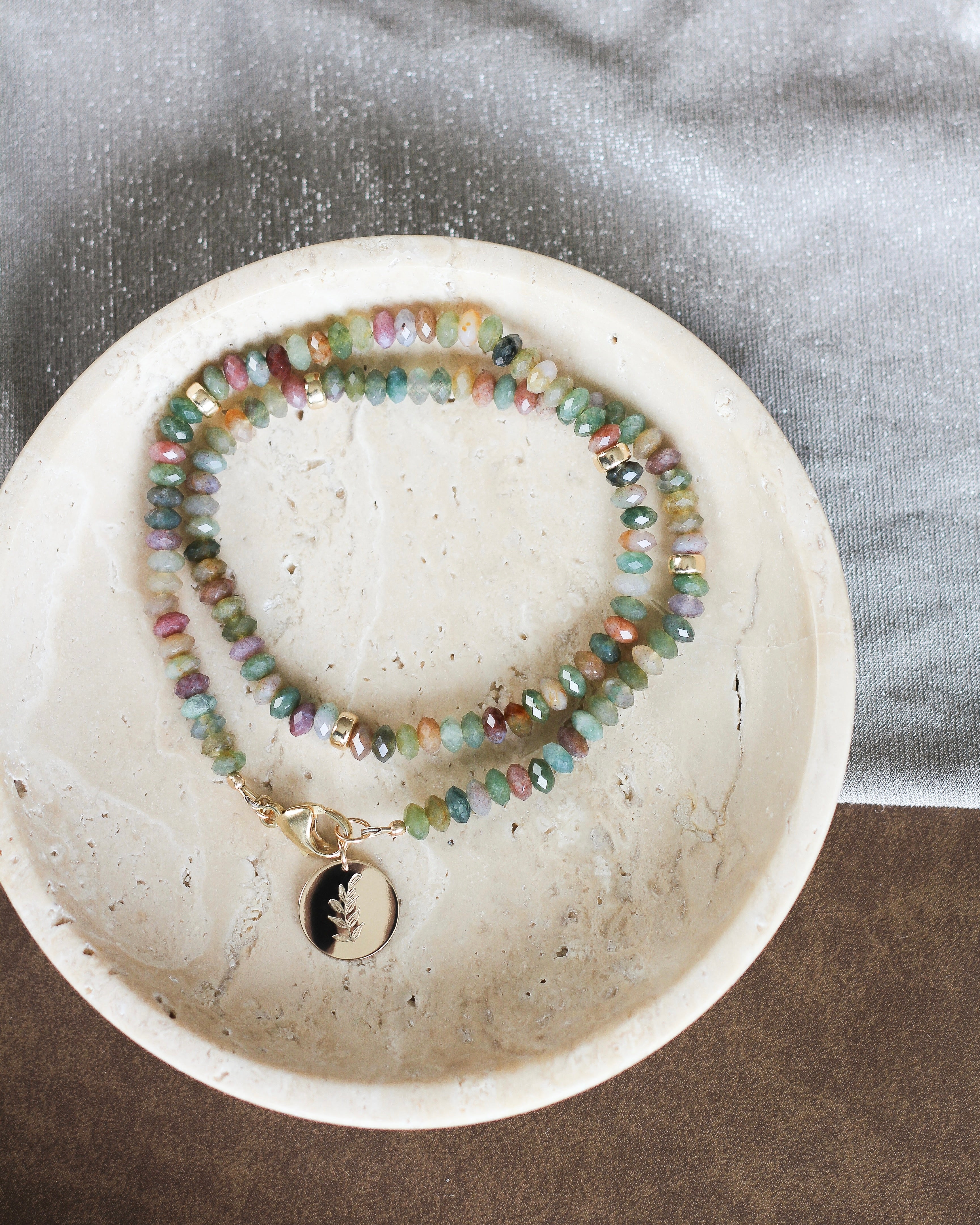 Haven Gemmy Necklace | Indian Agate