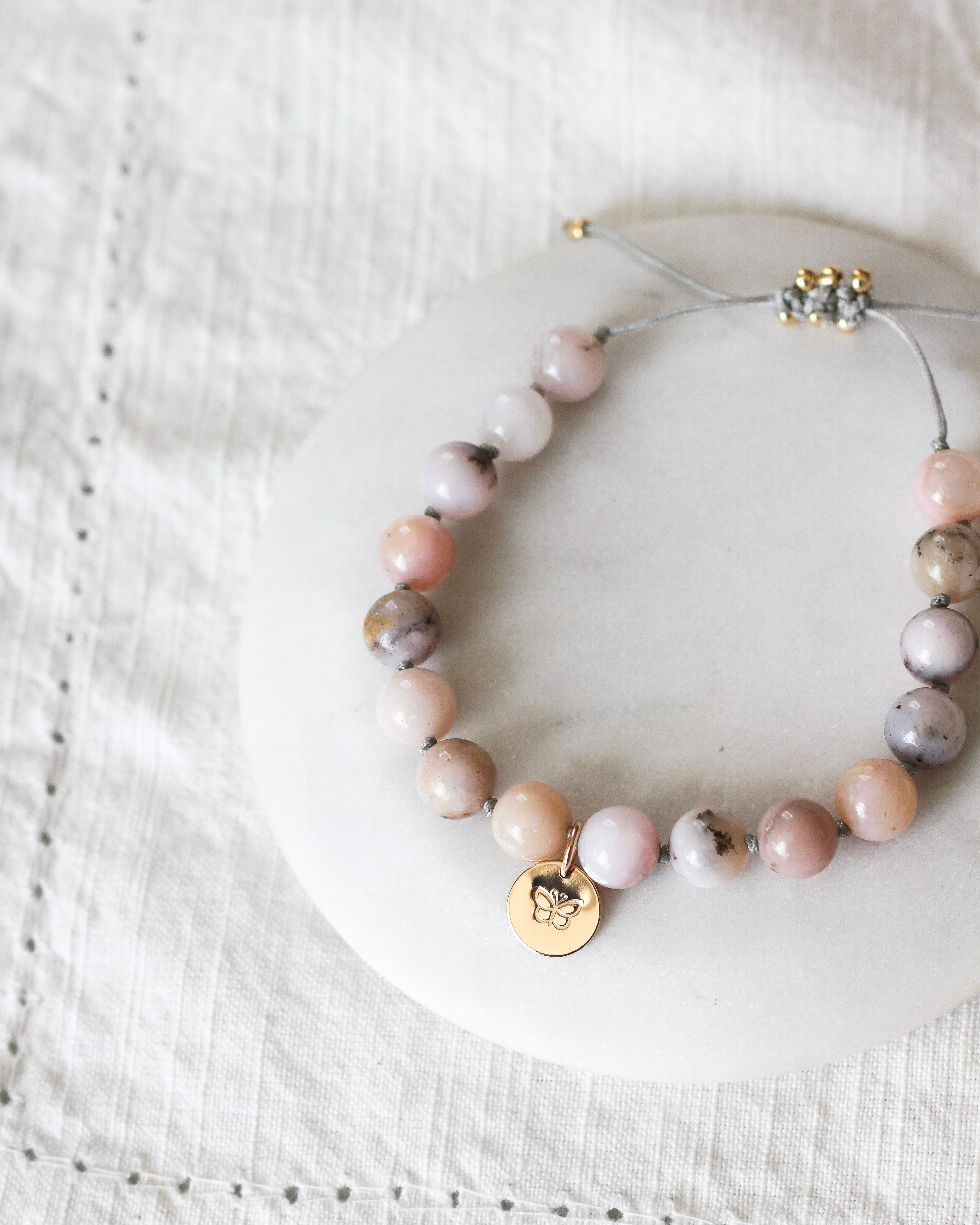 Restore Mala Bracelet | Pink Opal