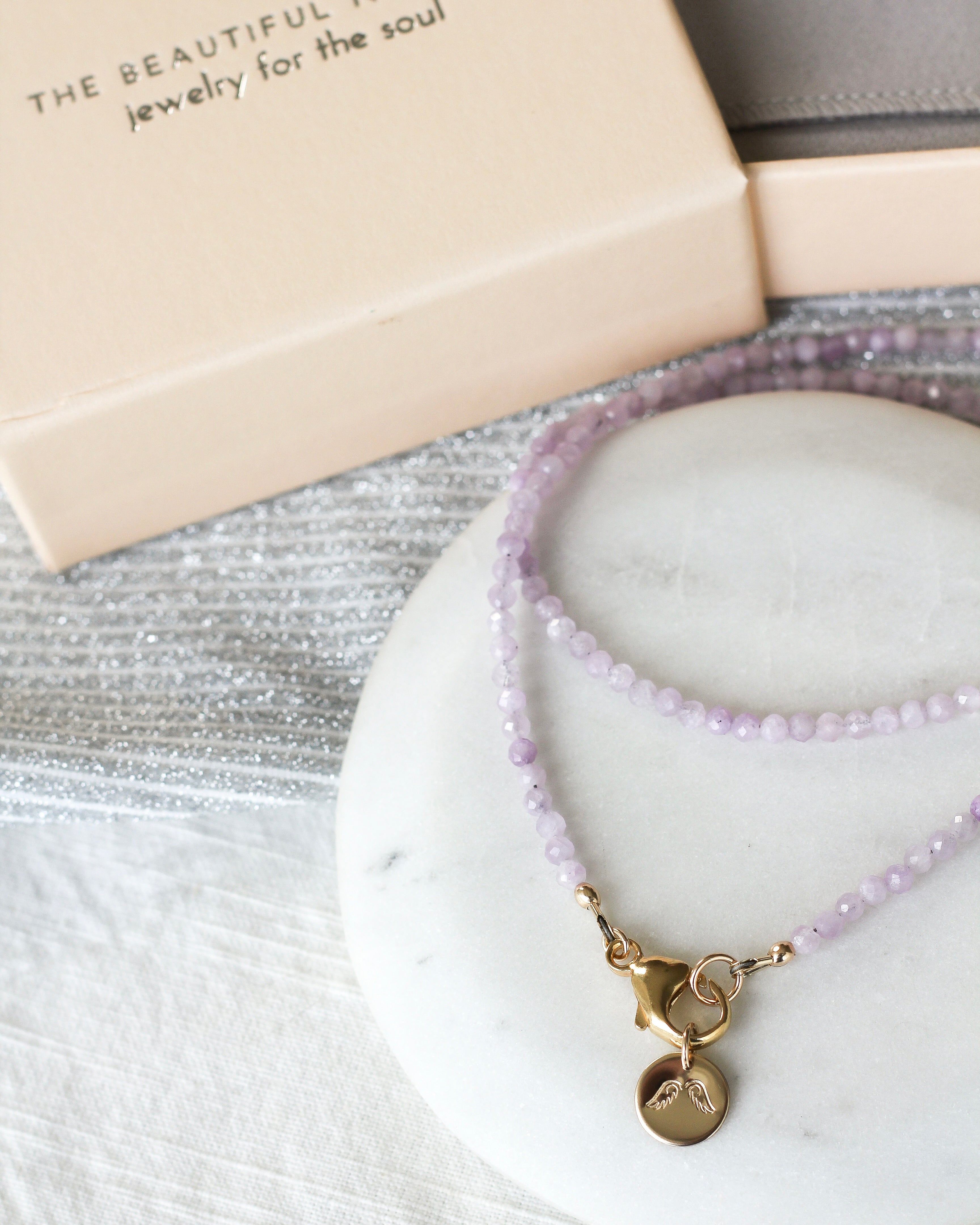 Grace Intention Necklace | Kunzite