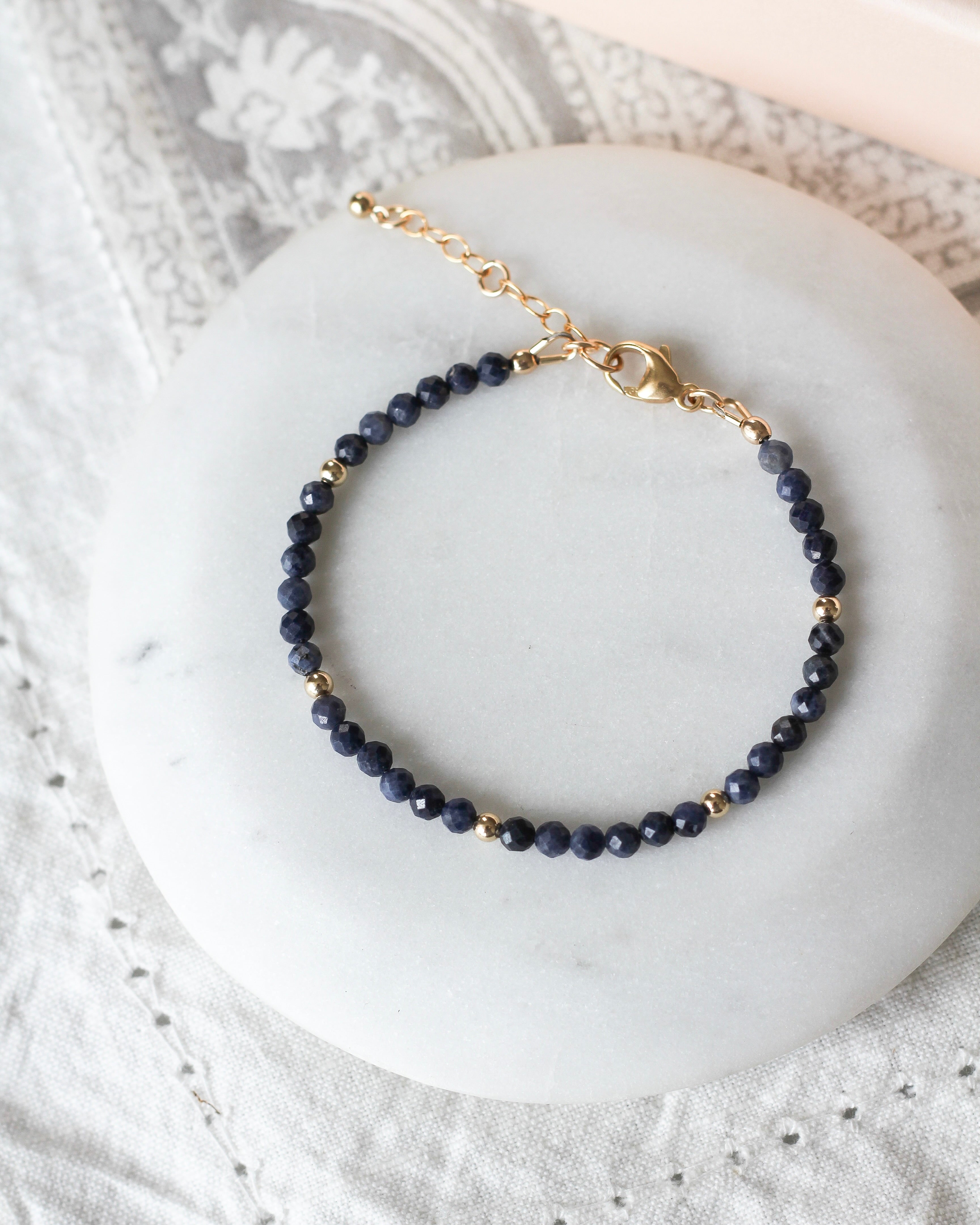 Intuition Intention Bracelet | Sapphire