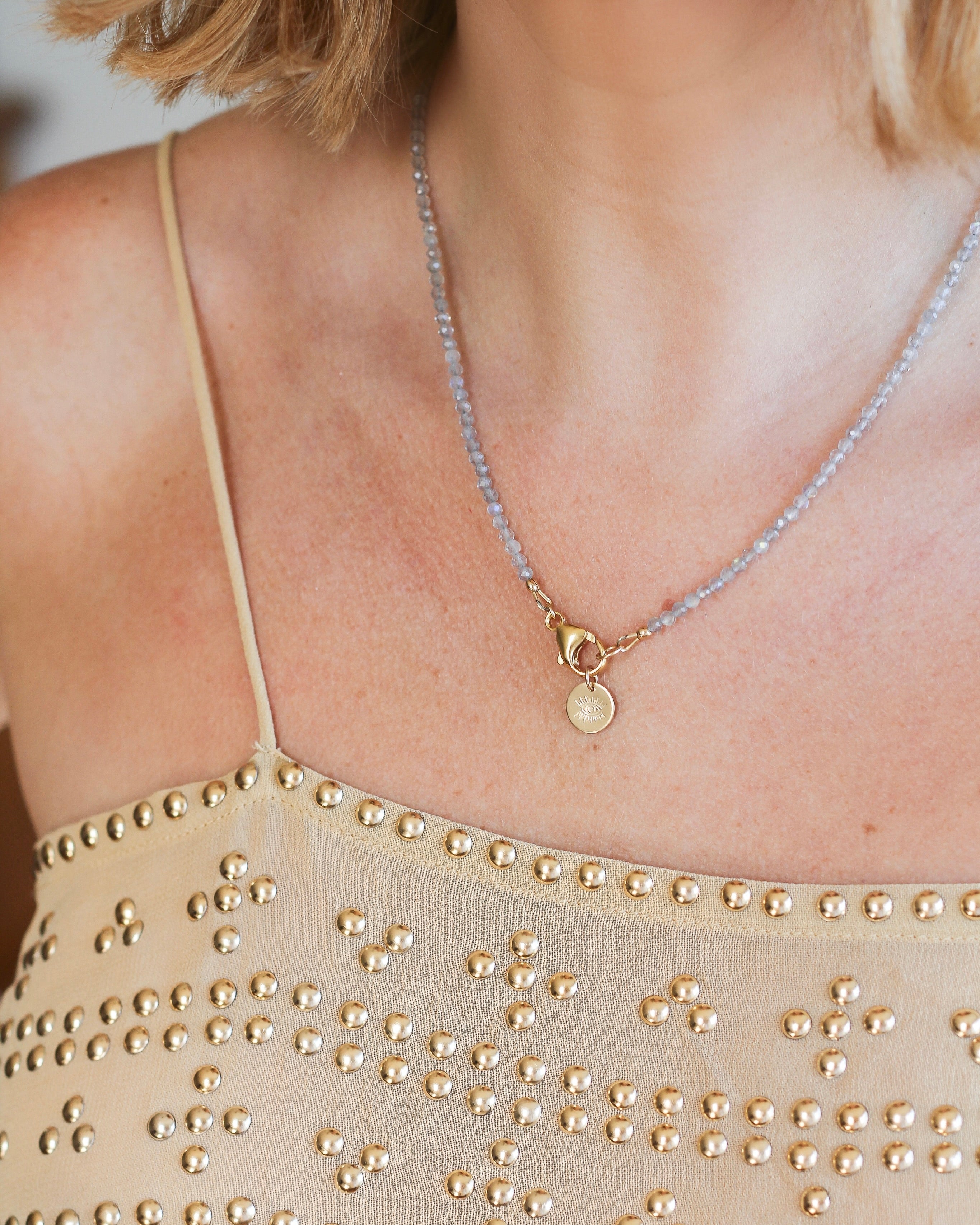 Protect Intention Necklace | Labradorite
