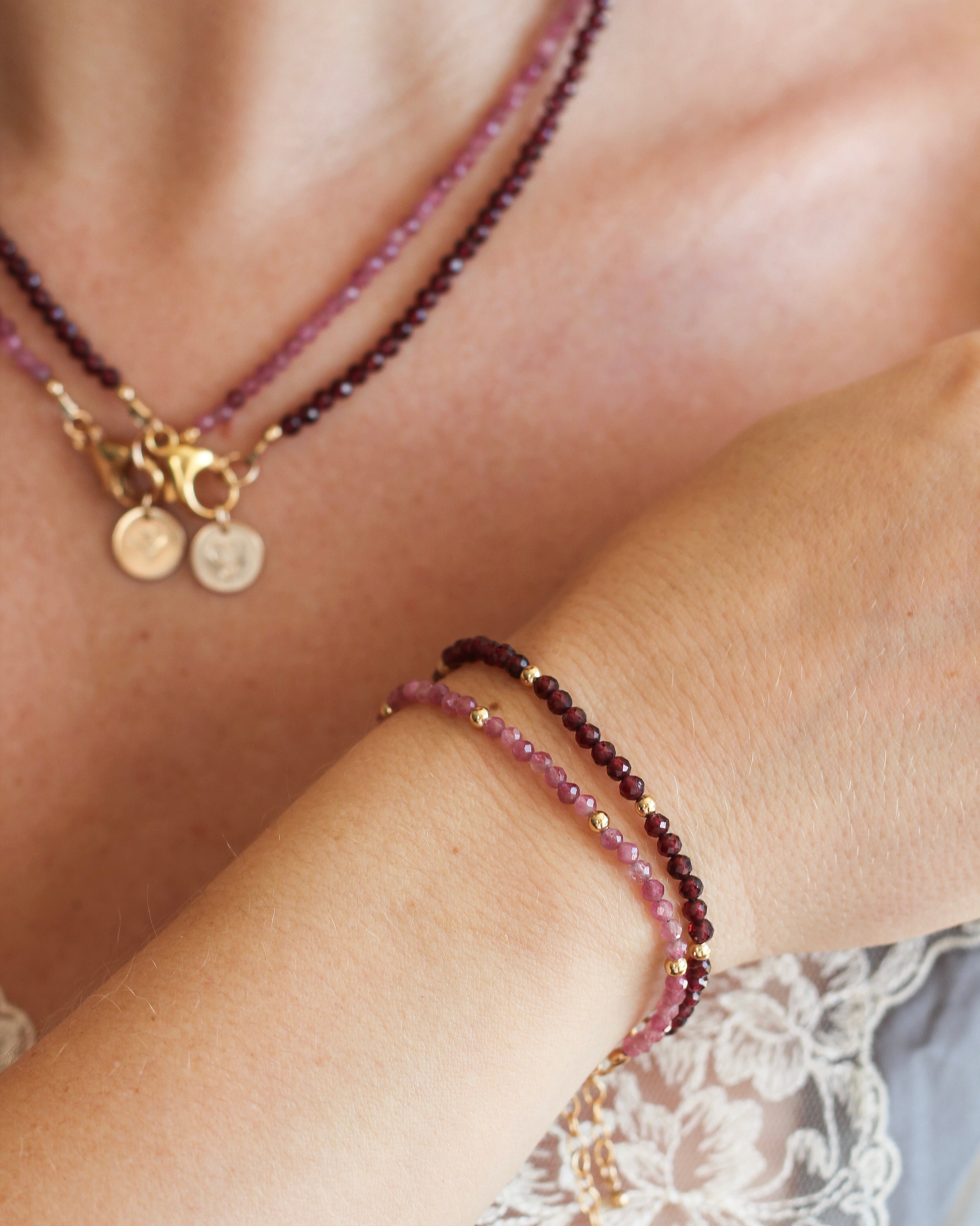 Passion Intention Bracelet | Garnet