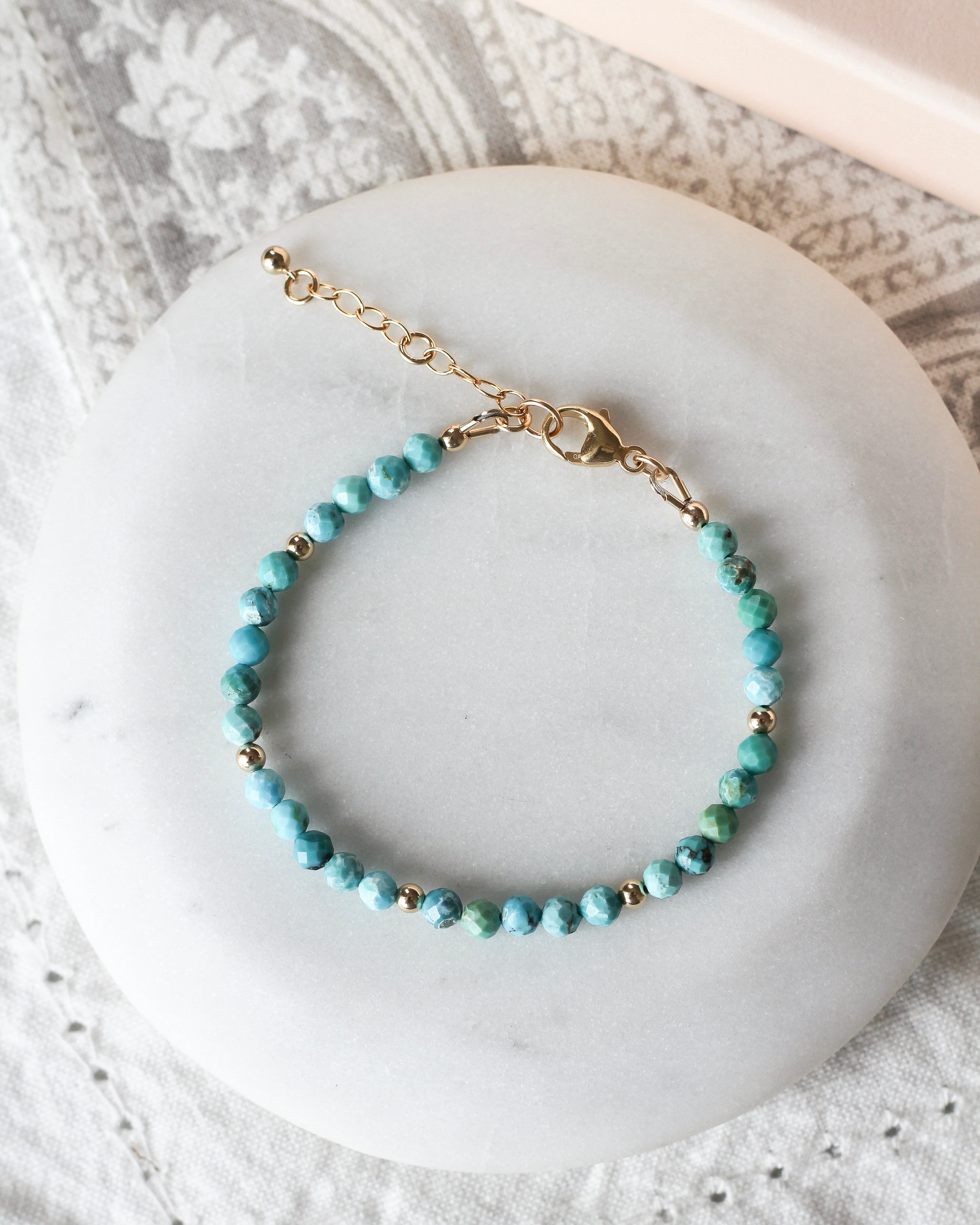 Serenity Intention Bracelet | Turquoise