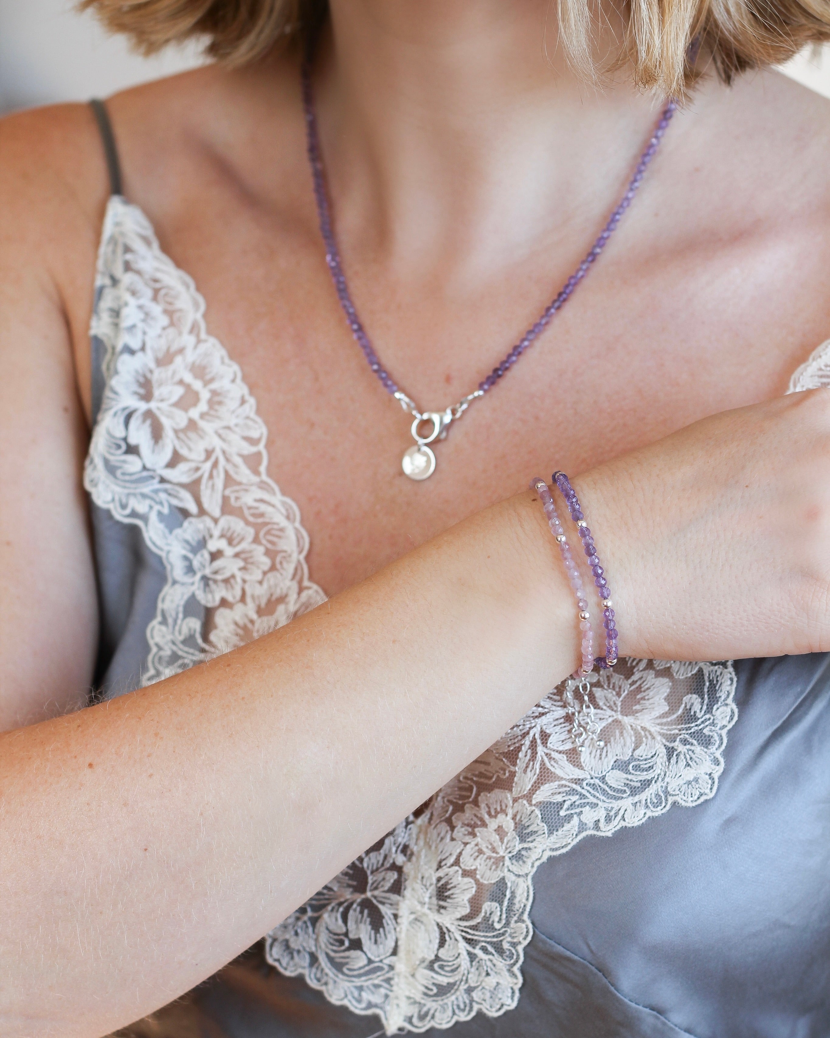 Love Intention Bracelet | Rose Quartz
