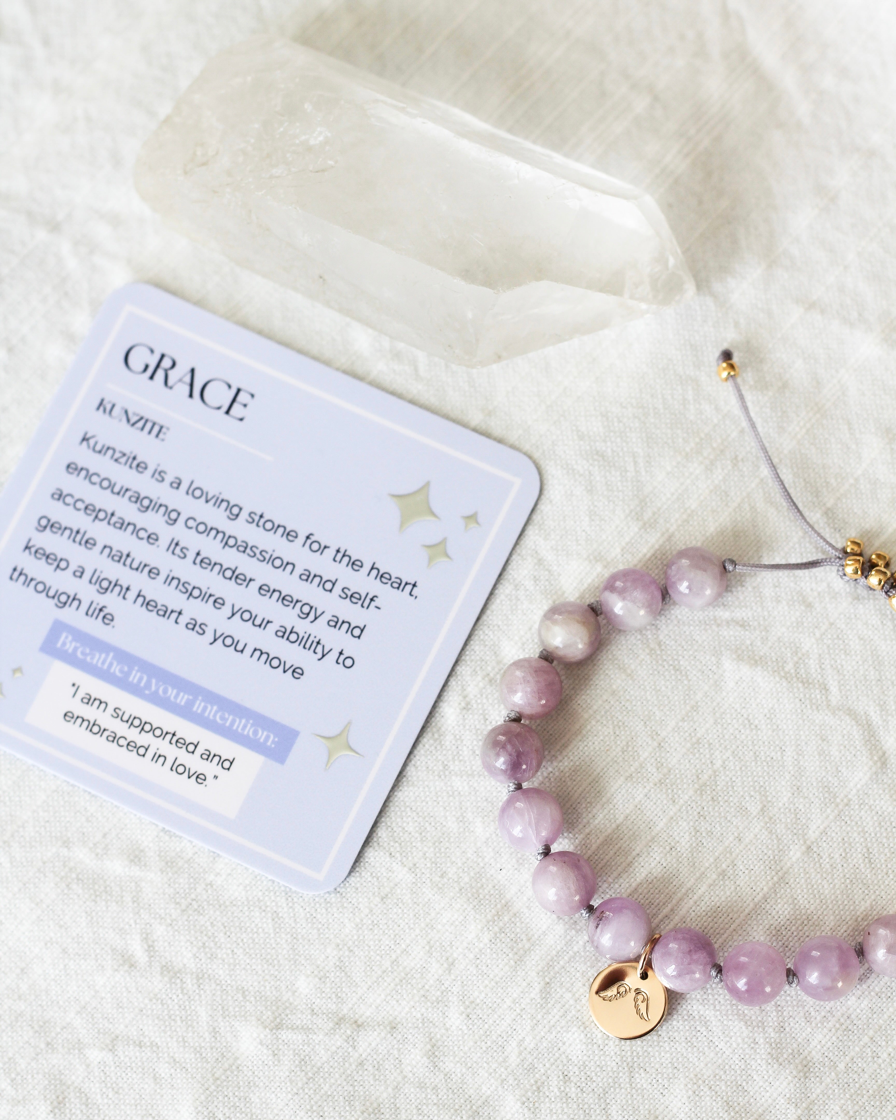 Grace Mala Bracelet | Kunzite