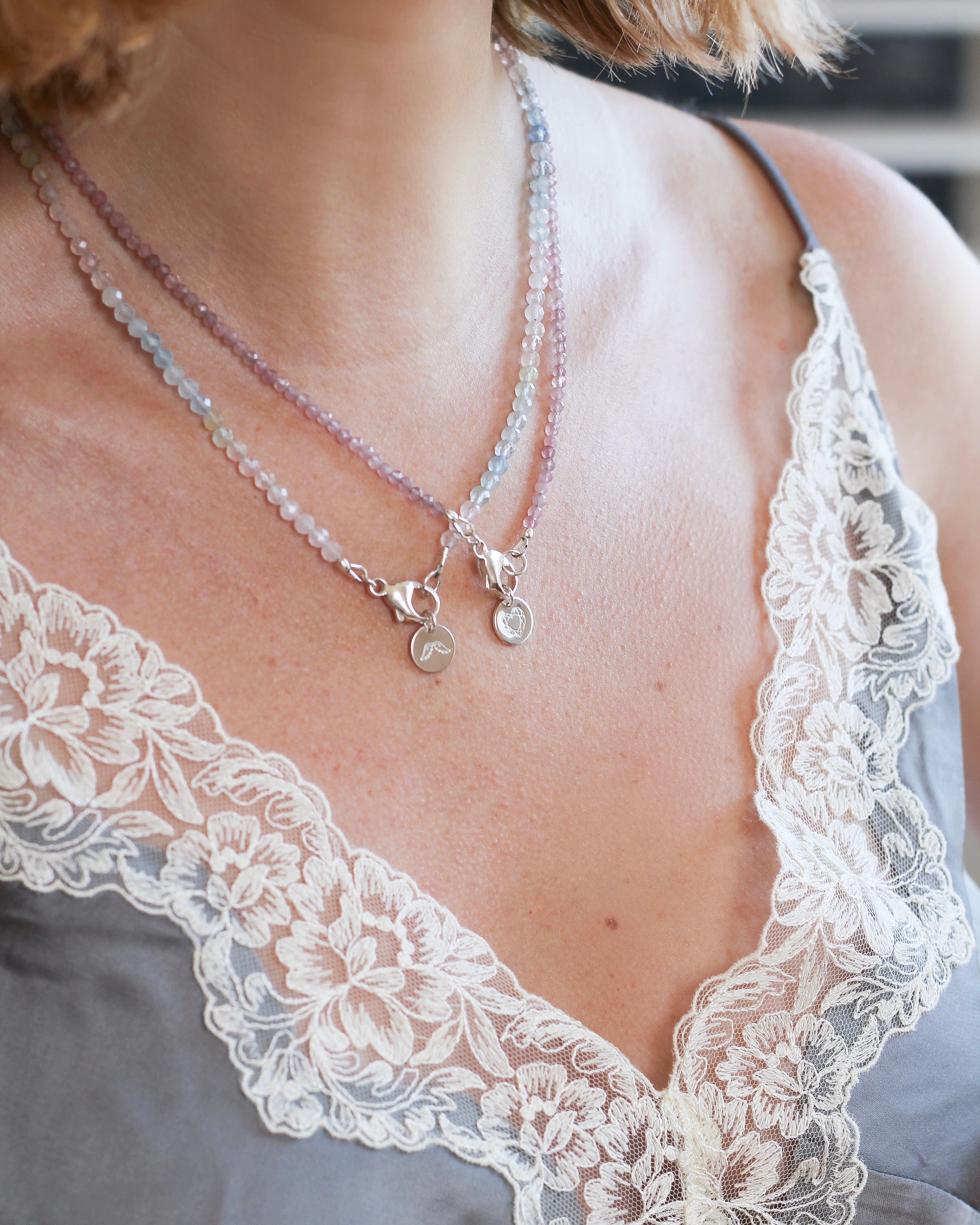 Love Intention Necklace | Rose Quartz