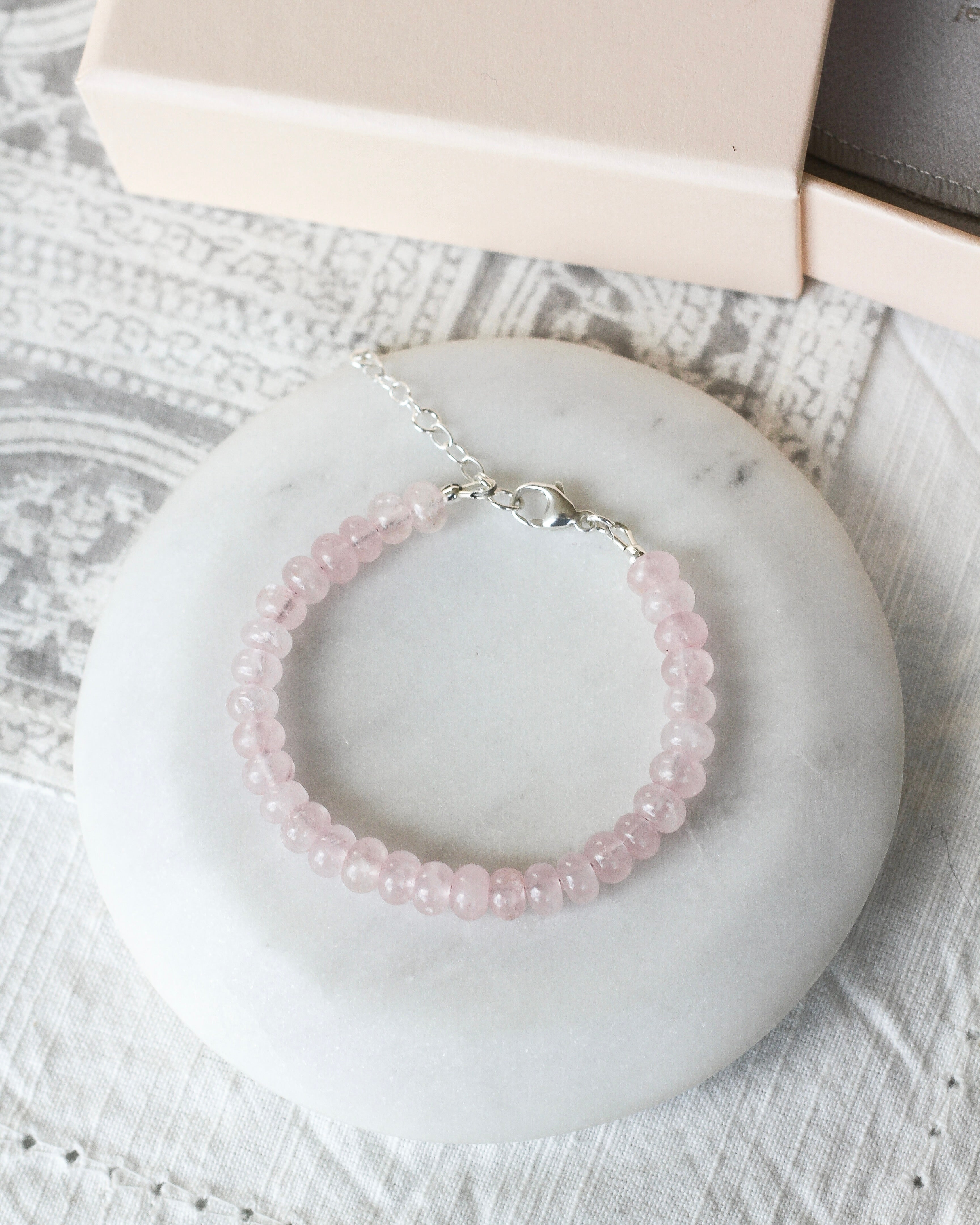Love Gemmy Bracelet | Rose Quartz