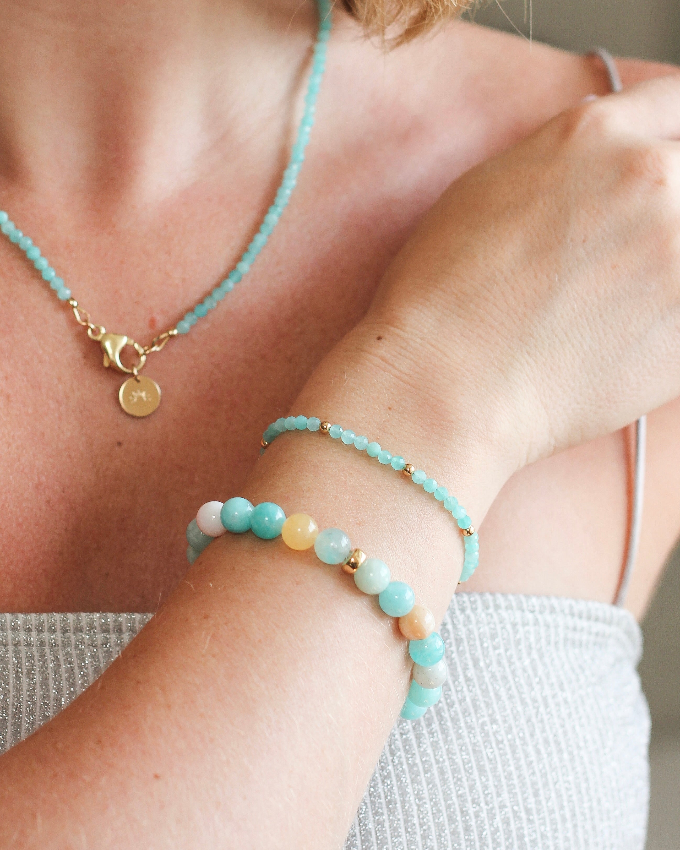 Soothe Intention Bracelet | Amazonite