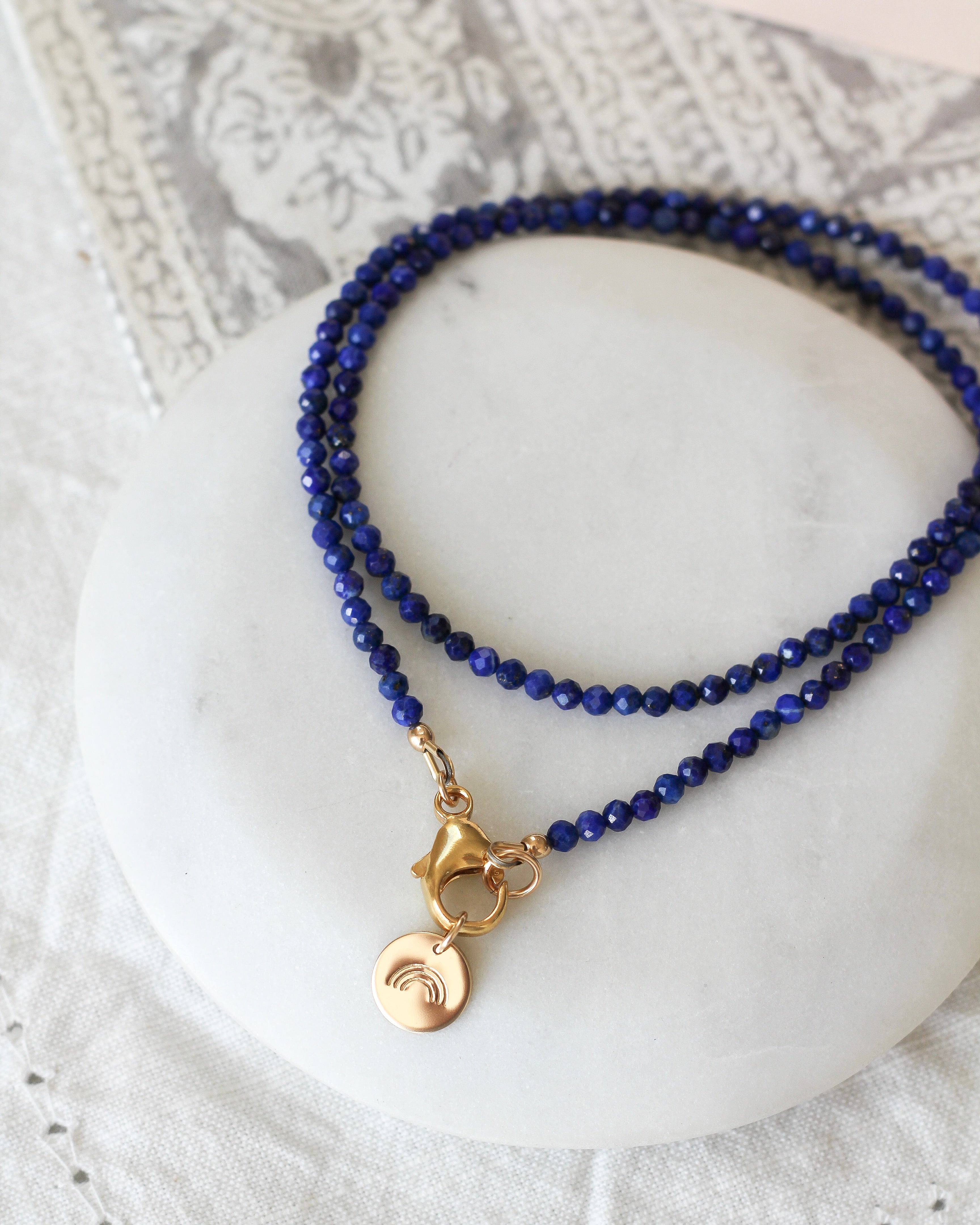 Wisdom Intention Necklace | Lapis Lazuli
