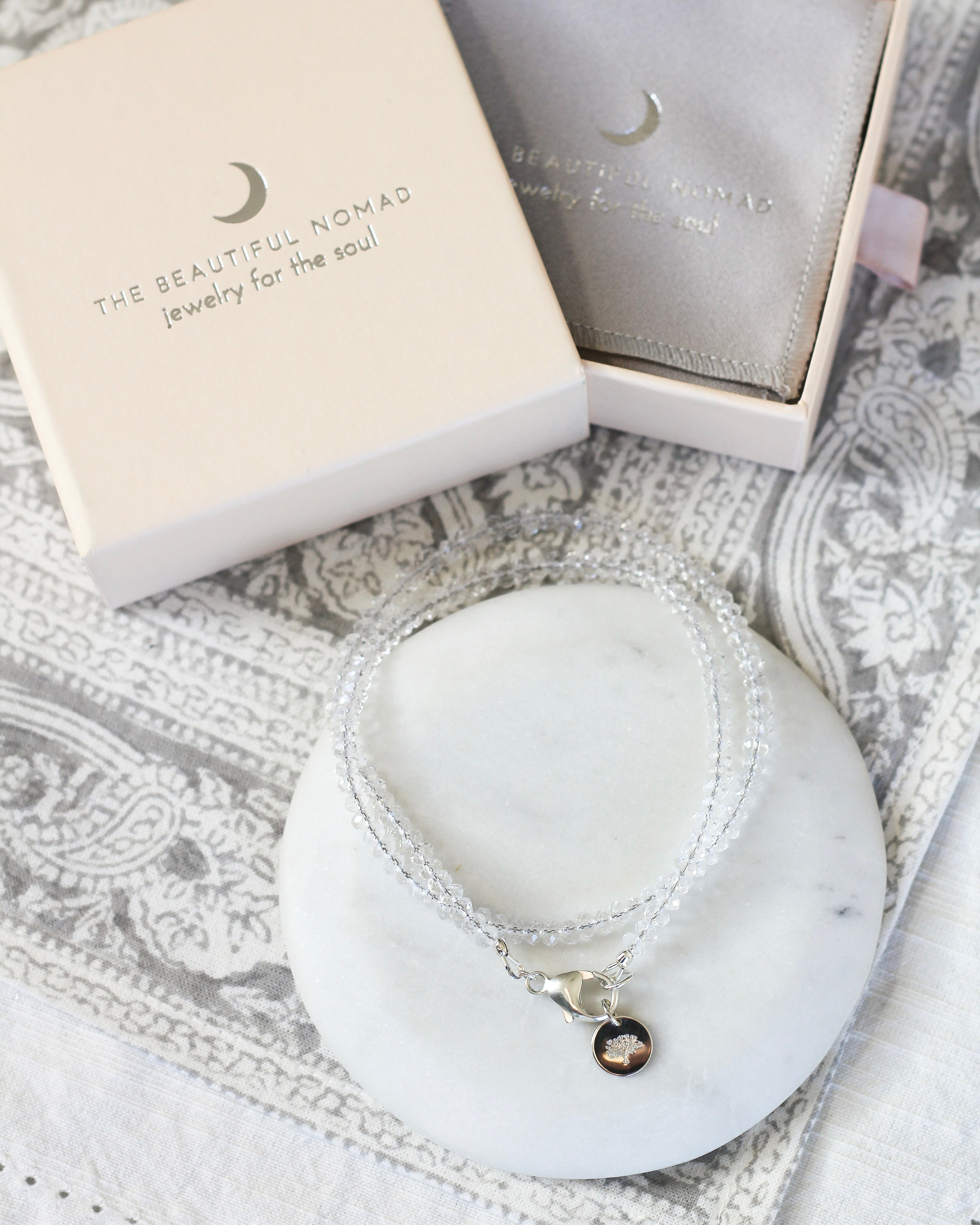 Heal Intention Necklace | Clear Quartz
