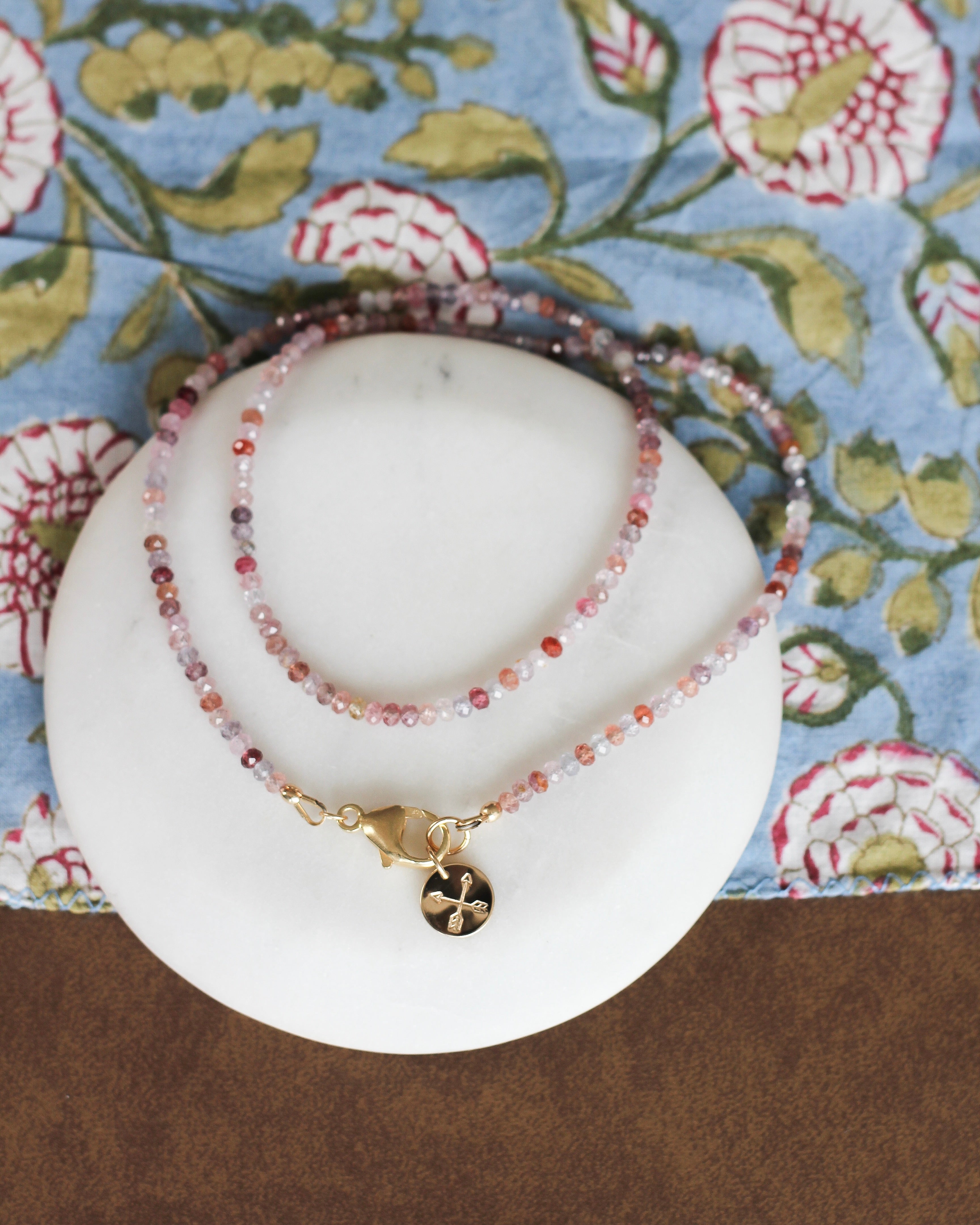 Courage Intention Necklace | Spinel