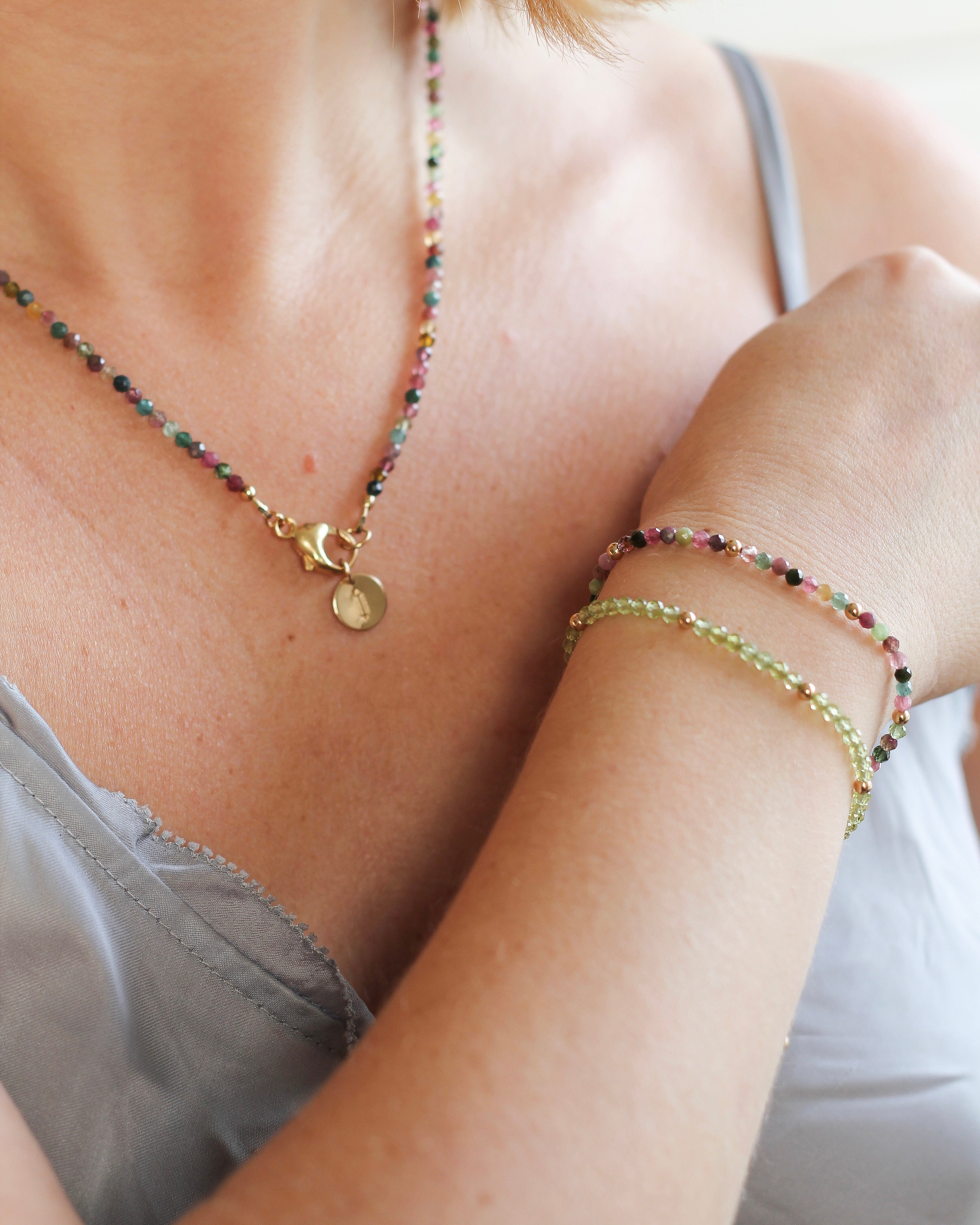 Balance Intention Bracelet | Peridot
