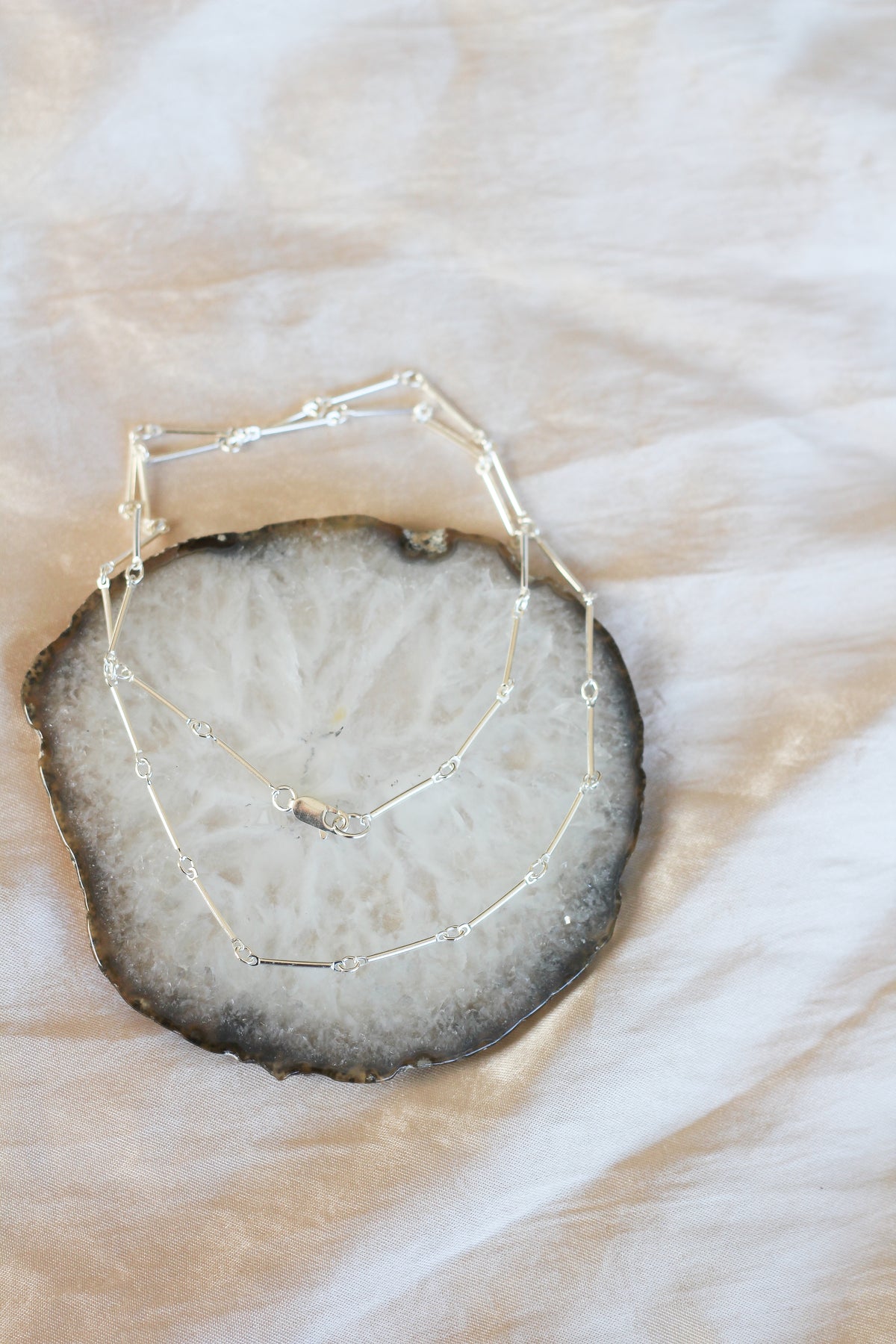 Sterling Silver Bar Chain