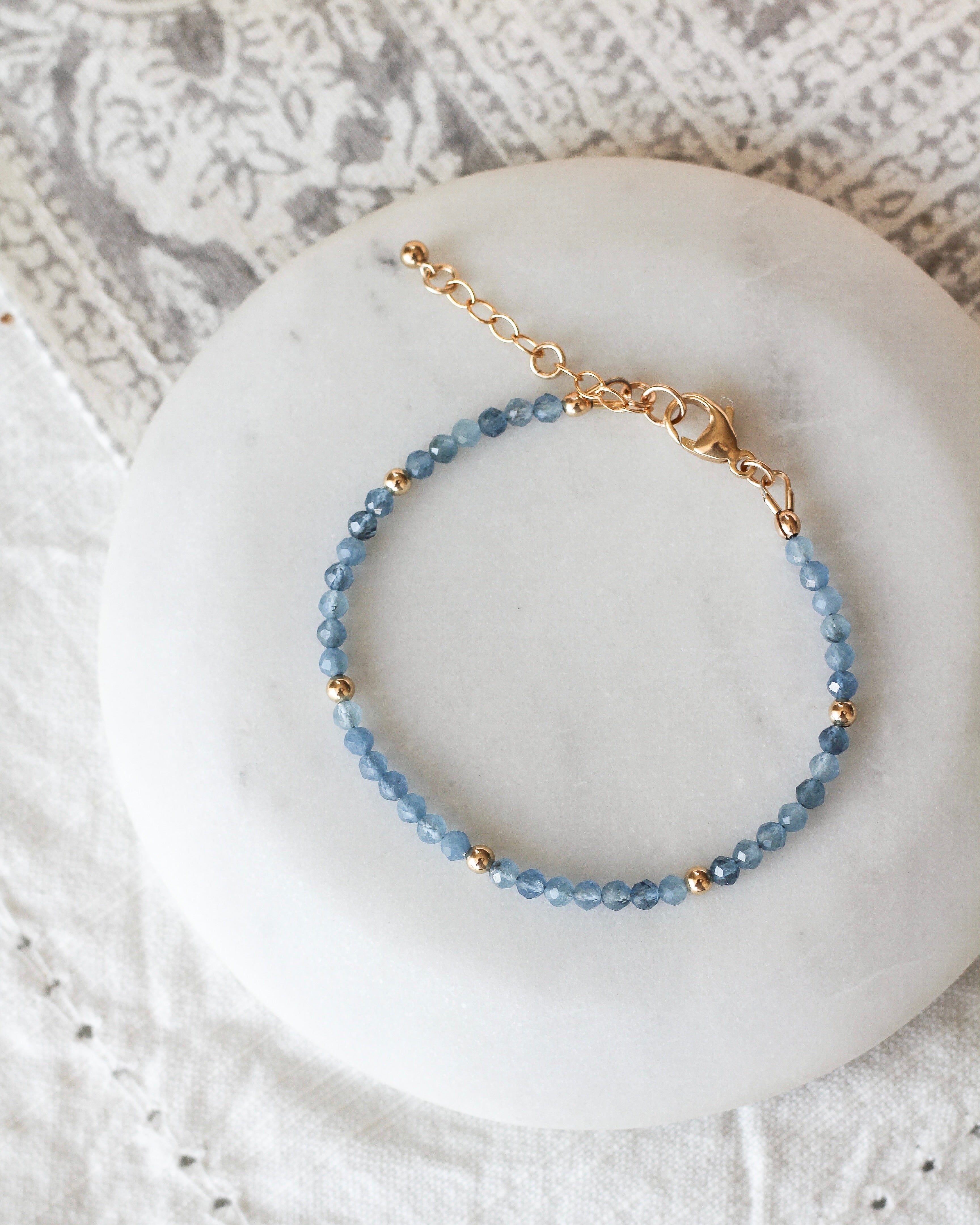 Tranquility Intention Bracelet | Aquamarine