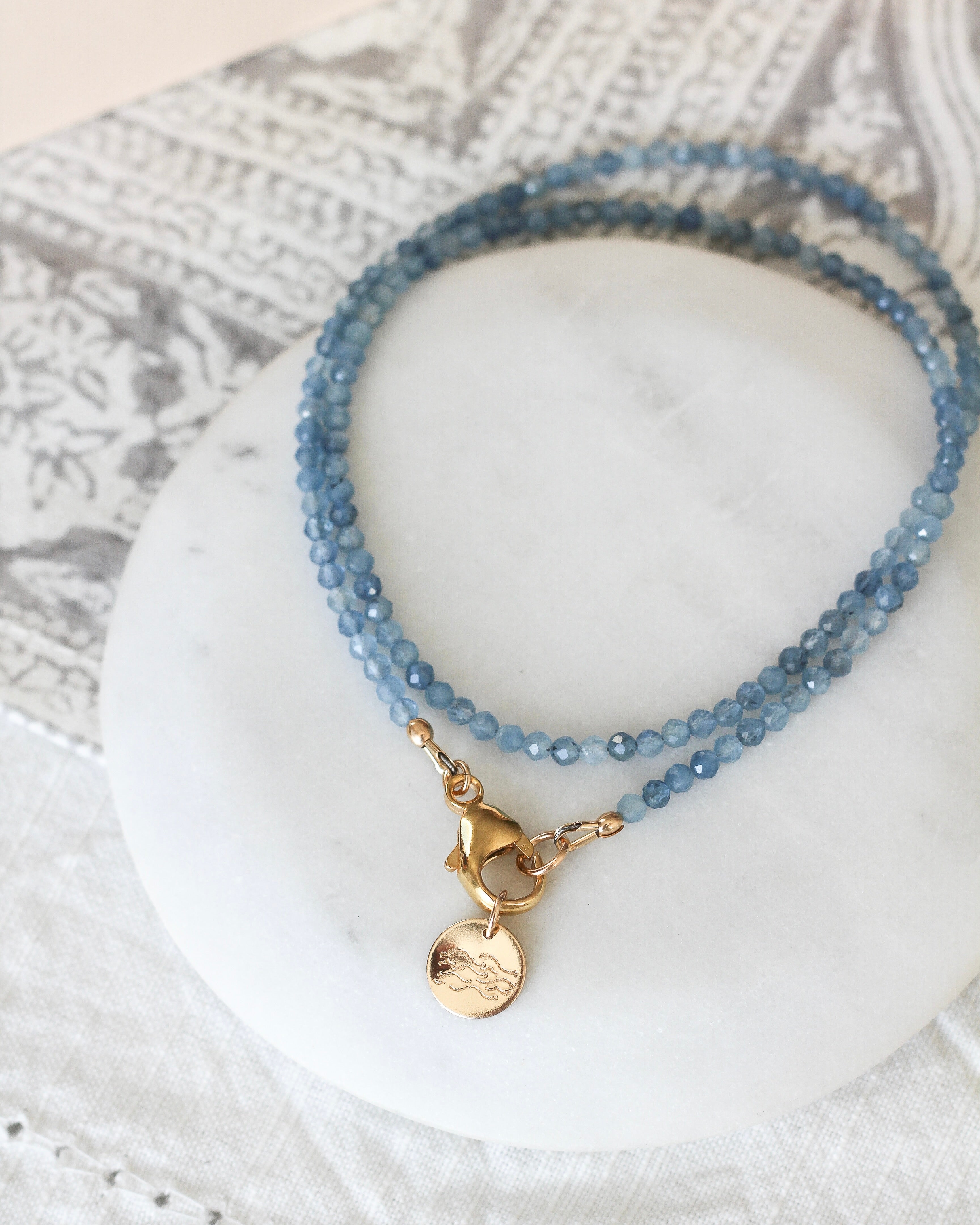 Tranquility Intention Necklace | Aquamarine