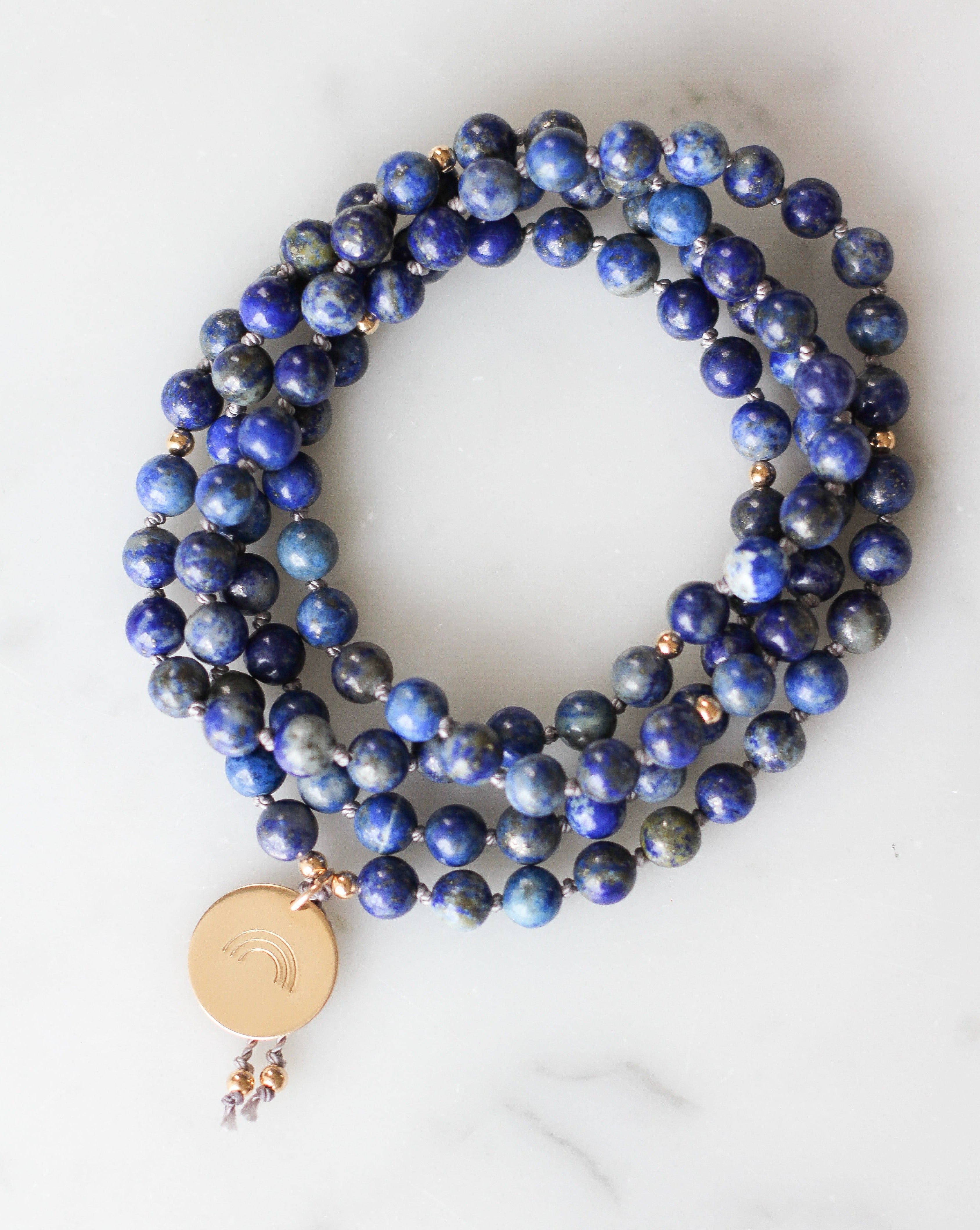 Wisdom Mala Pendant Necklace