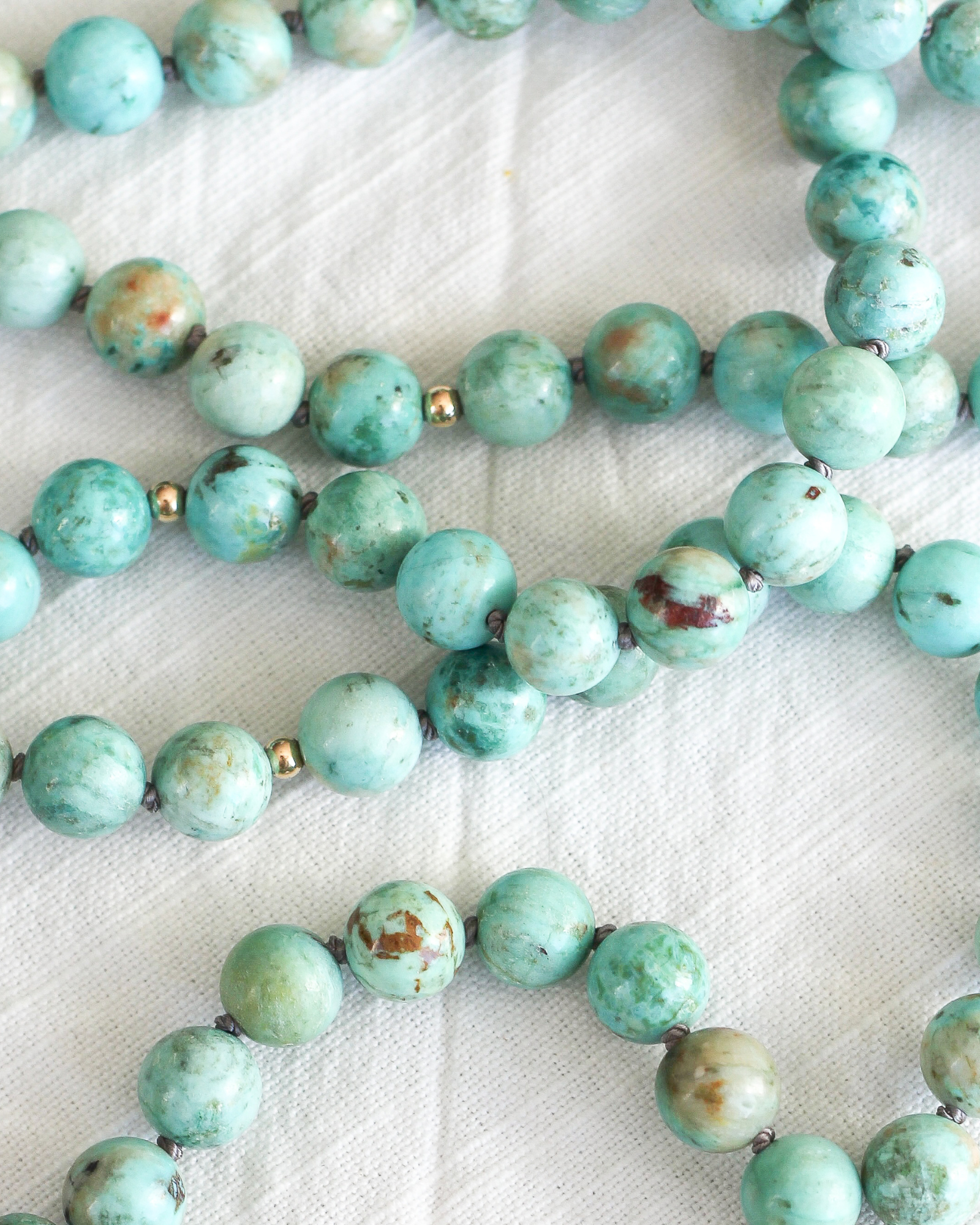 Turquoise beads