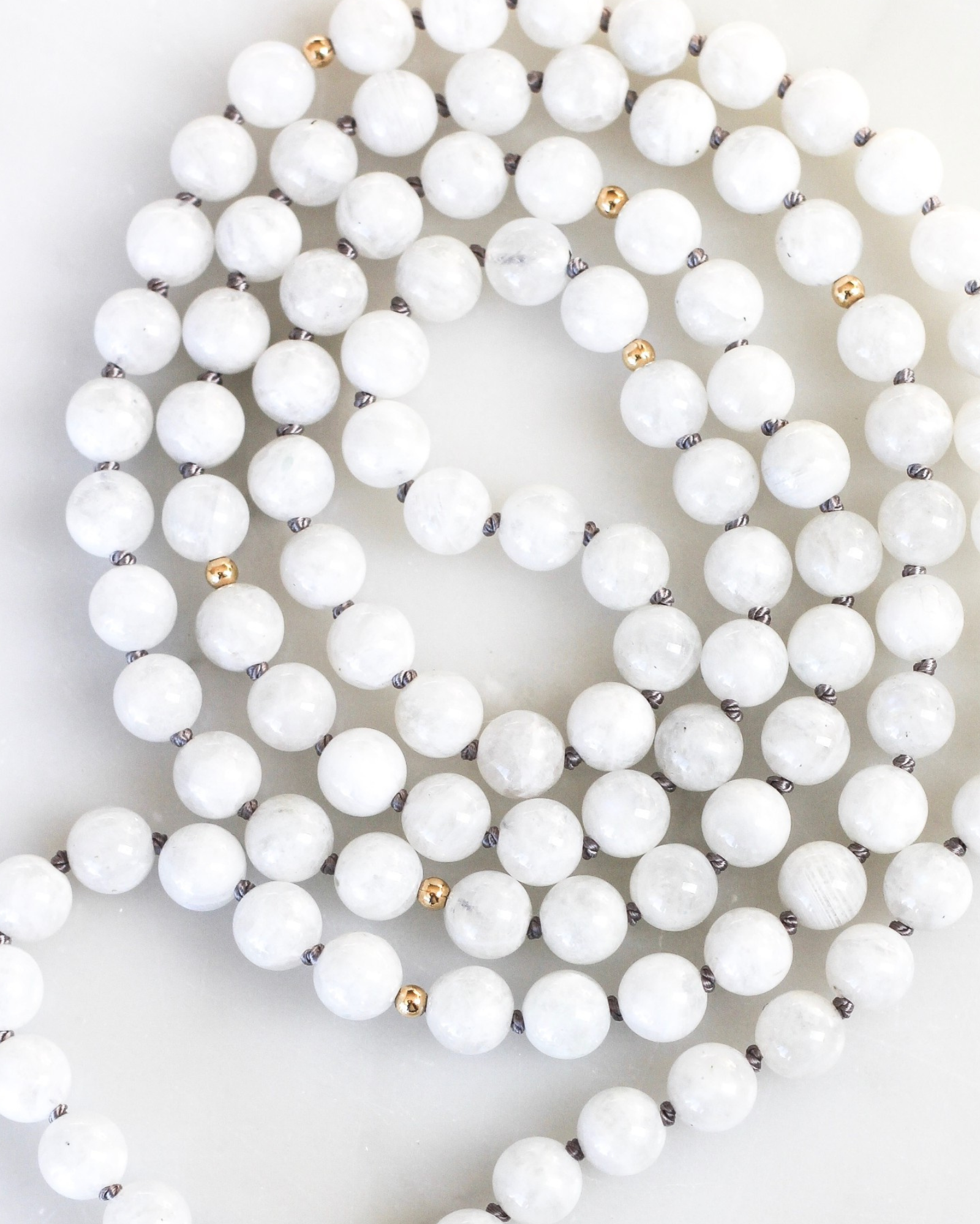 Moonstone beads