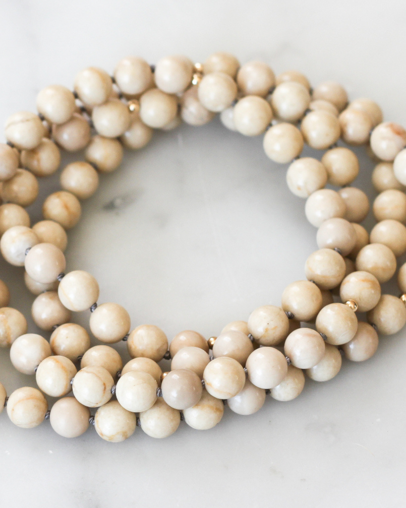 Riverstone beads