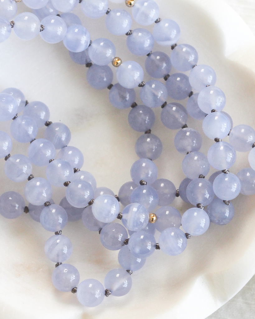 Blue Lace Agate beads