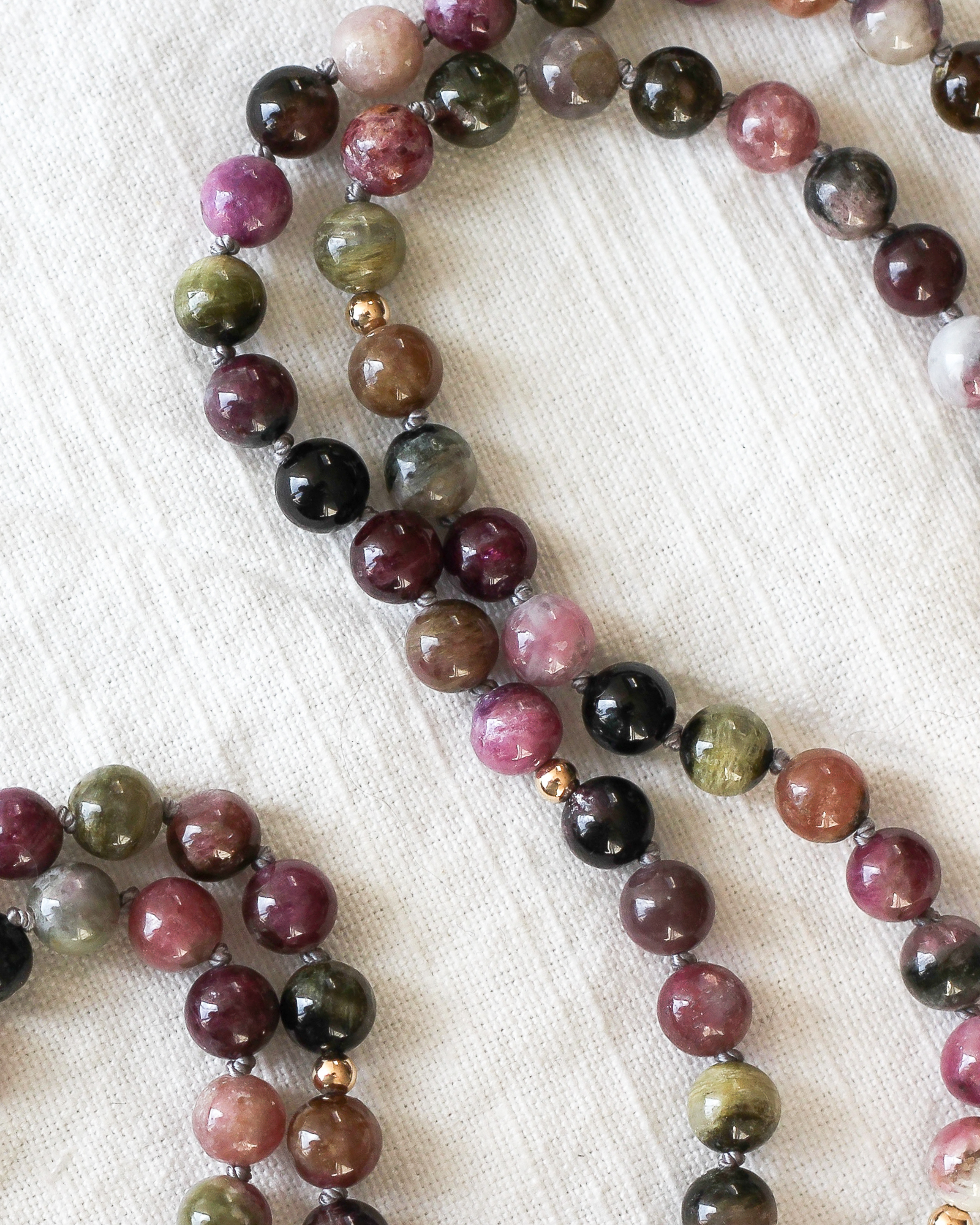 Watermelon Tourmaline beads