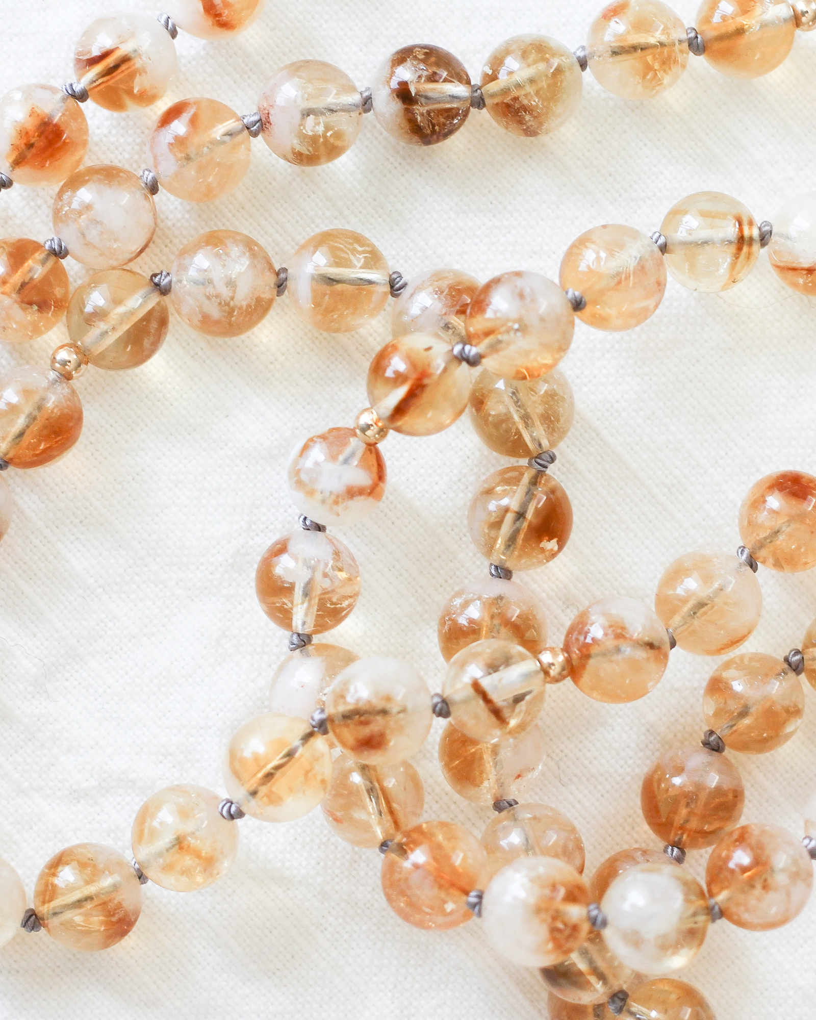 Citrine beads