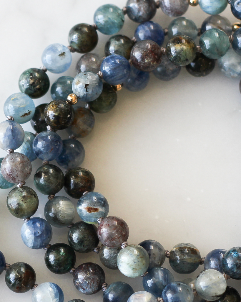 Kyanite beads
