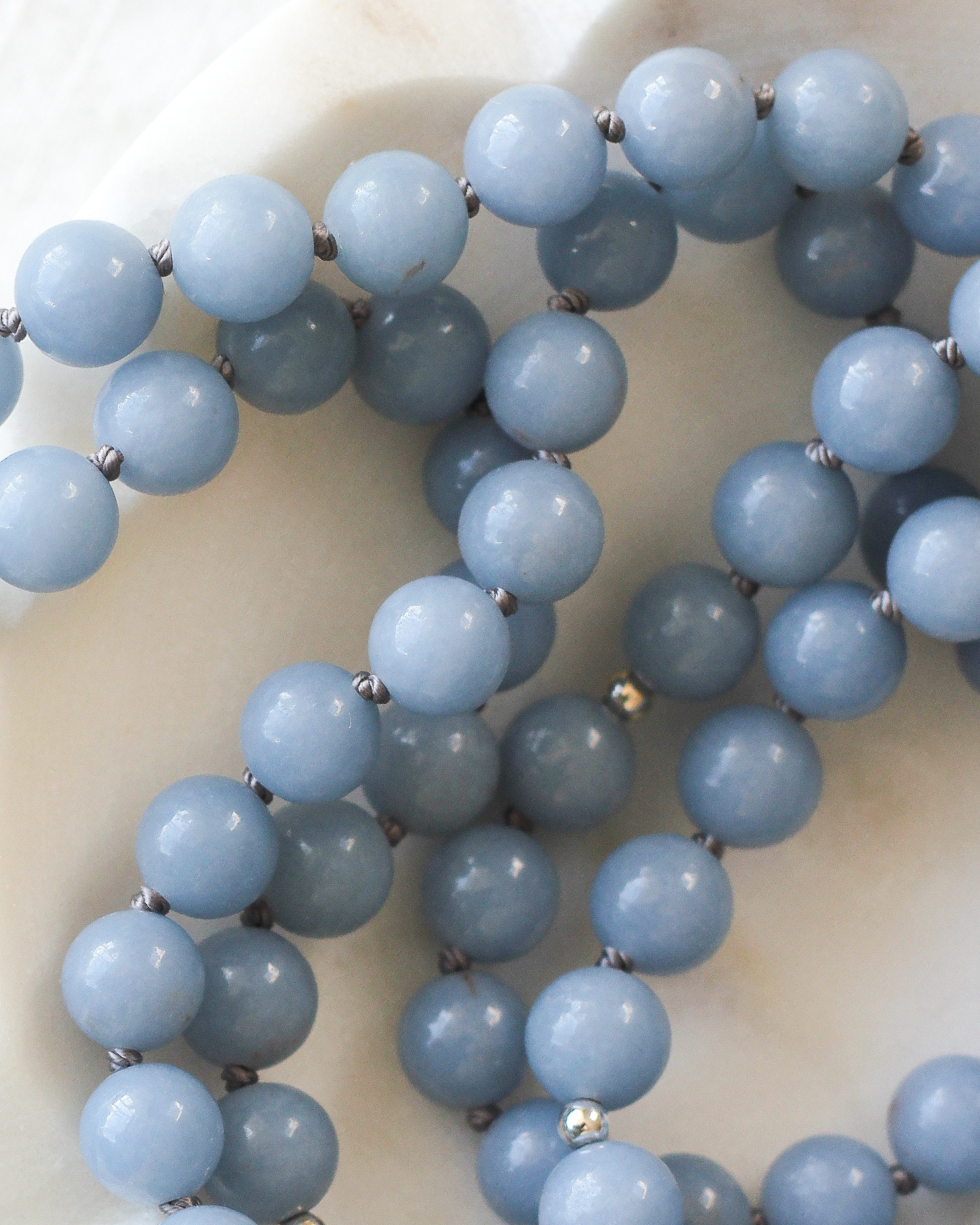 Angelite beads