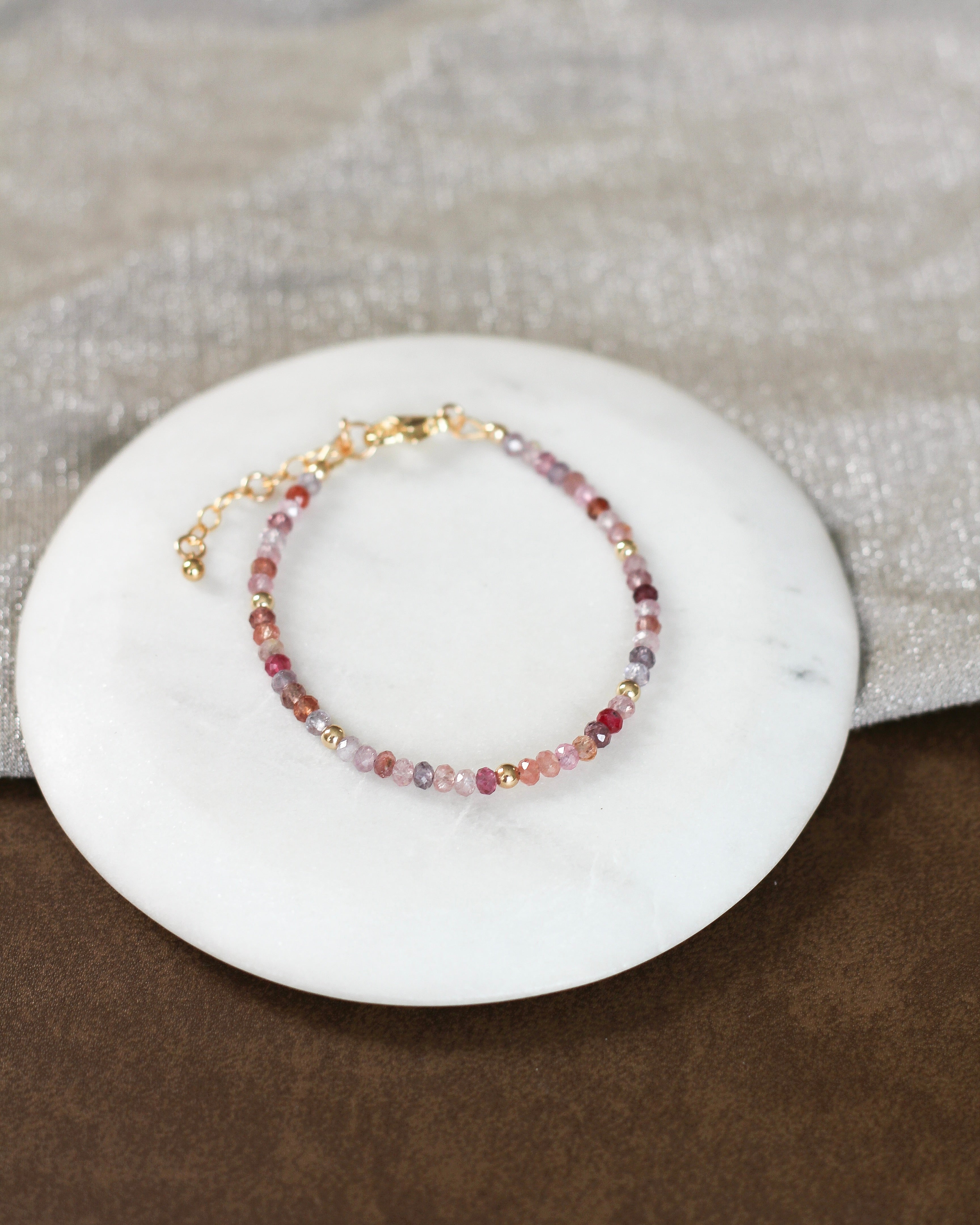 Courage Intention Bracelet | Spinel