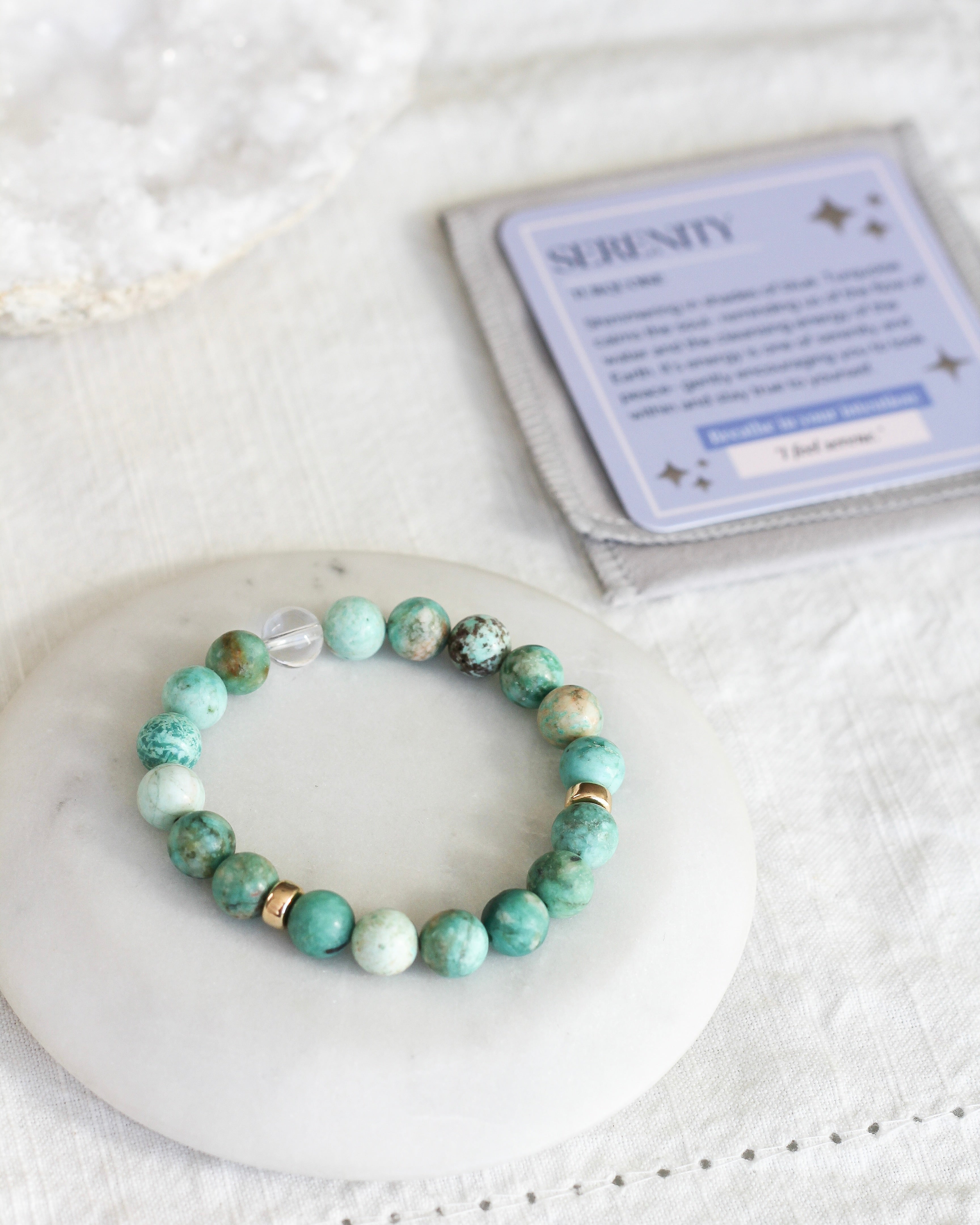 Serenity Aura Bracelet | Turquoise