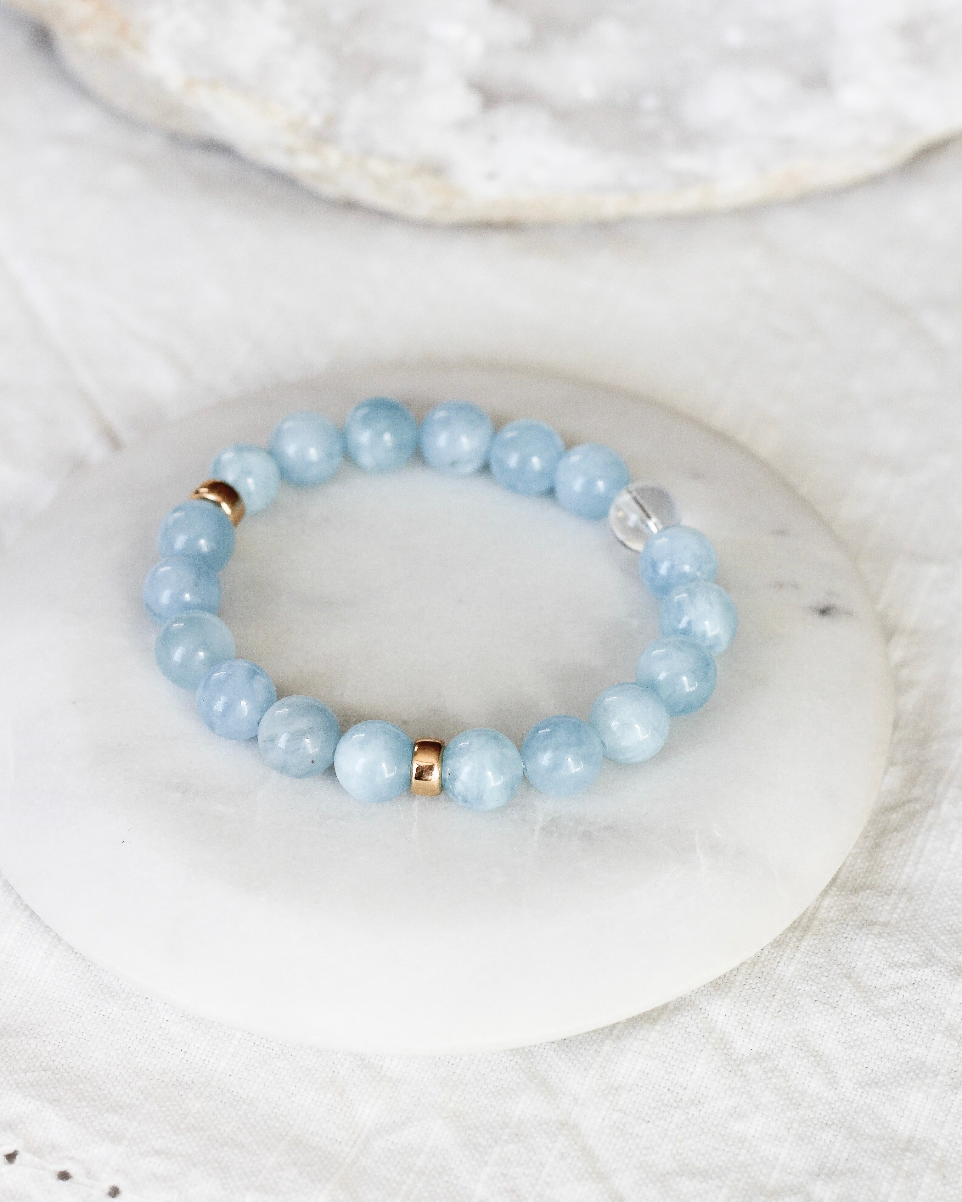 Tranquility Aura Bracelet | Aquamarine
