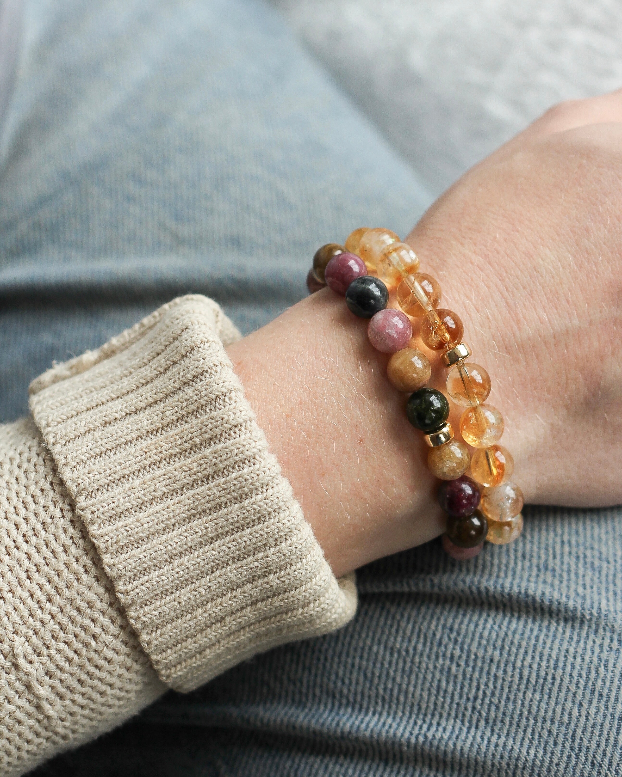 Joy Aura Bracelet | Watermelon Tourmaline