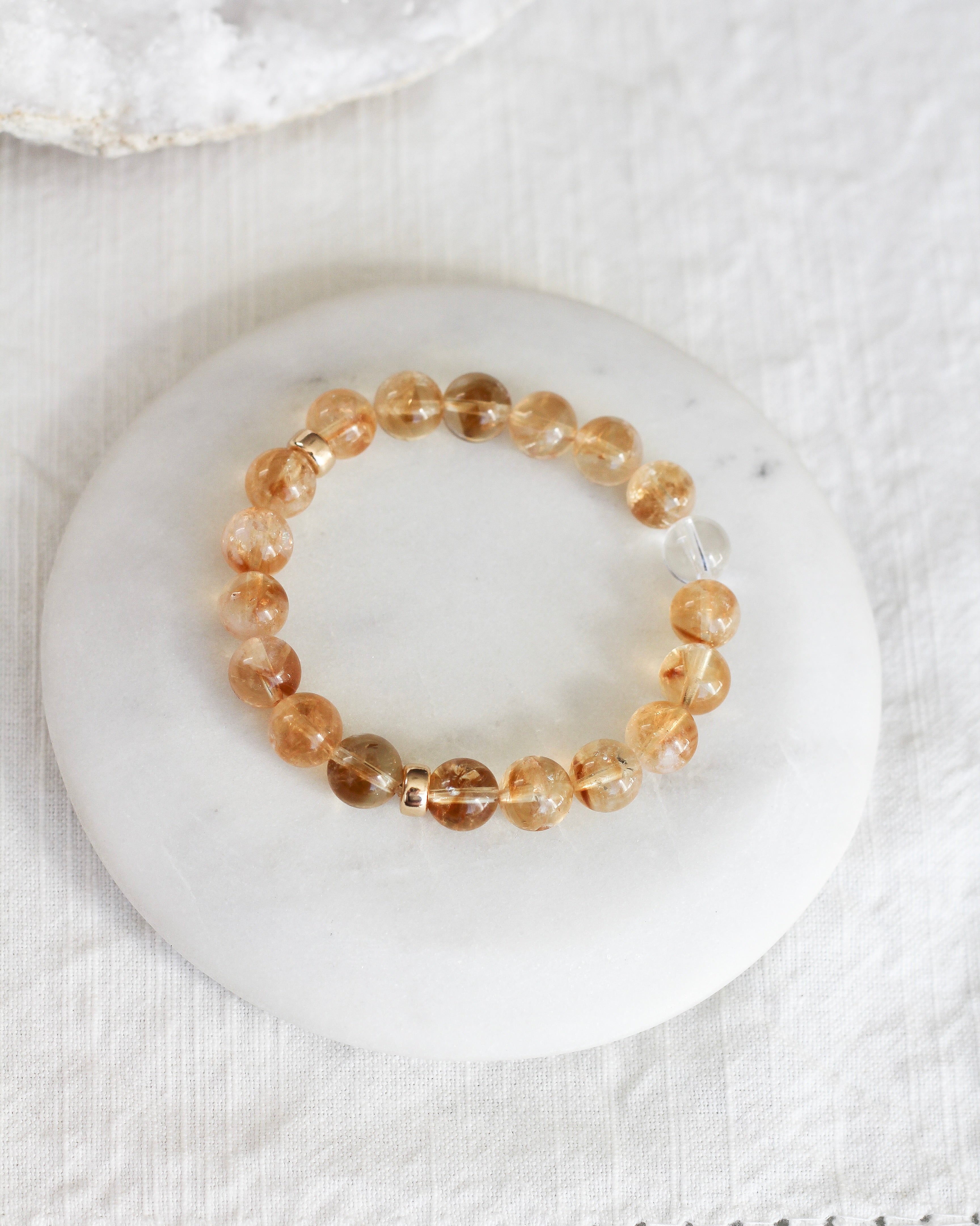 Abundance Aura Bracelet | Citrine
