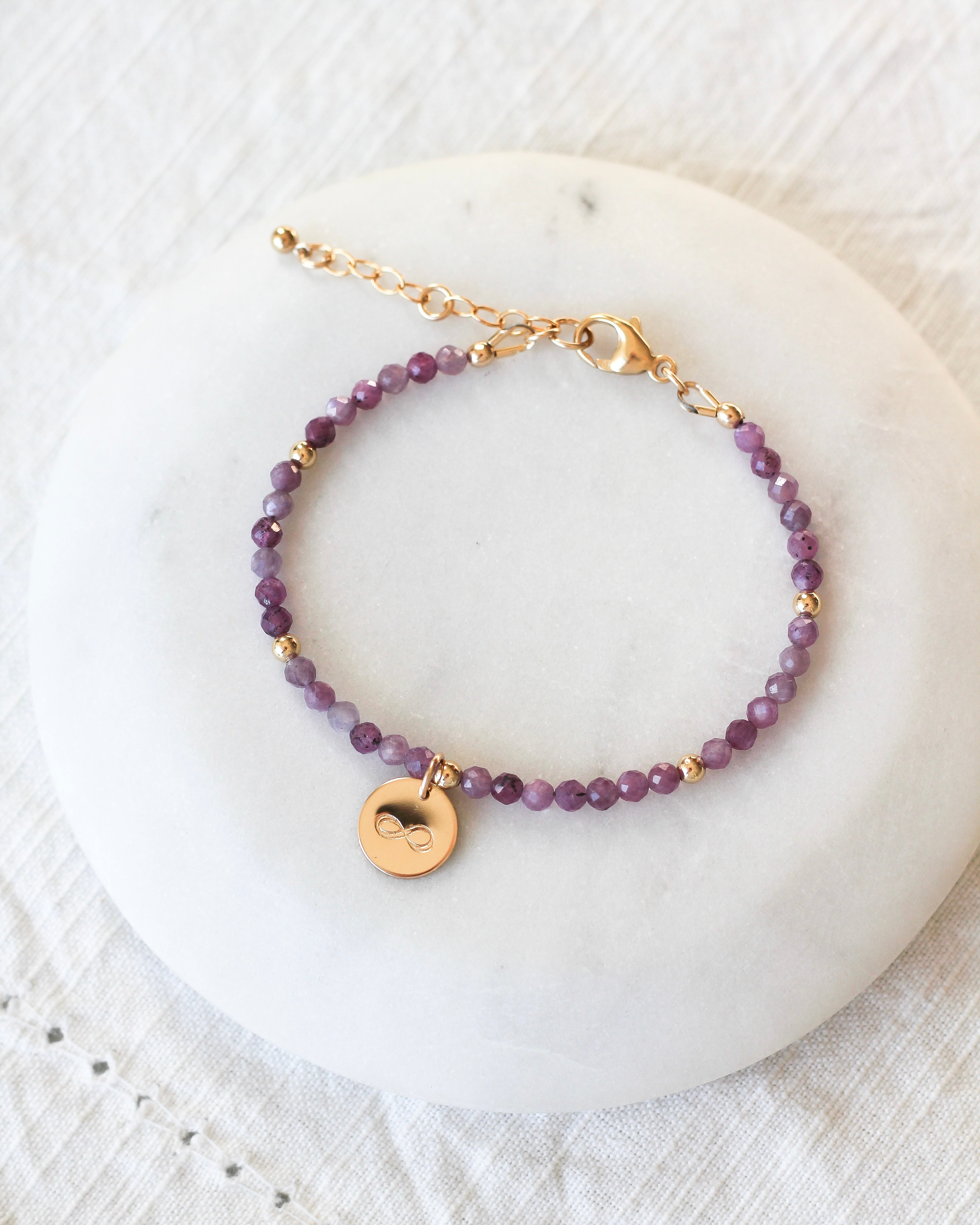 Vitality Intention Bracelet | Ruby