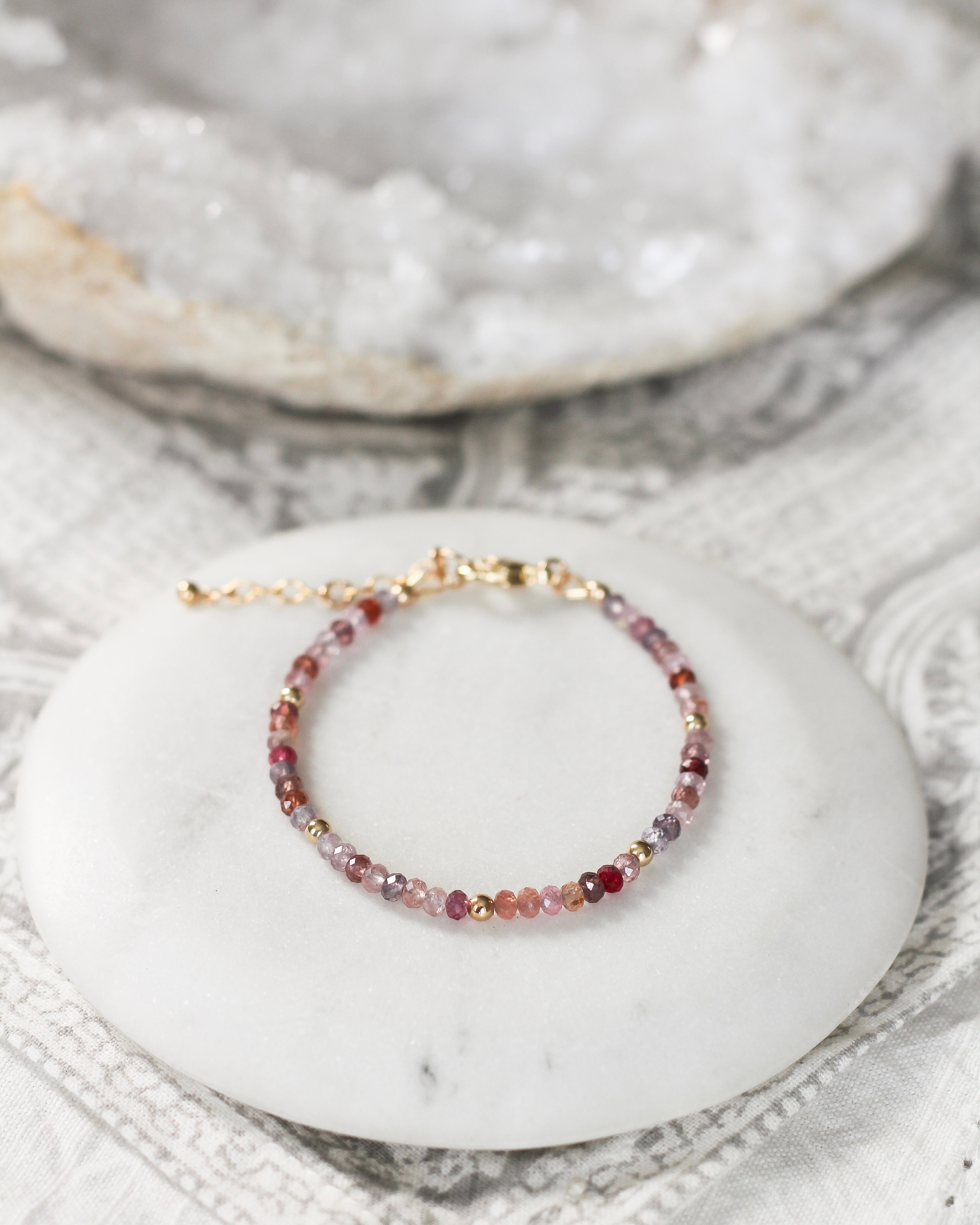 Courage Intention Bracelet | Spinel