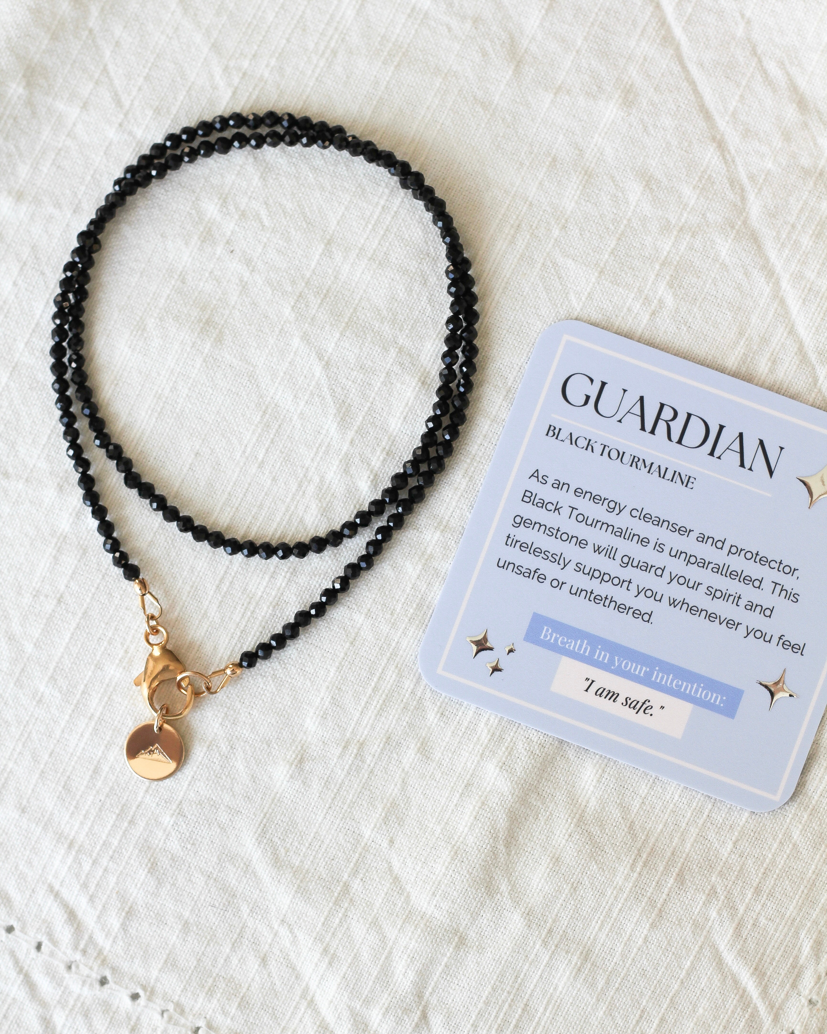 Guardian Intention Necklace | Black Tourmaline