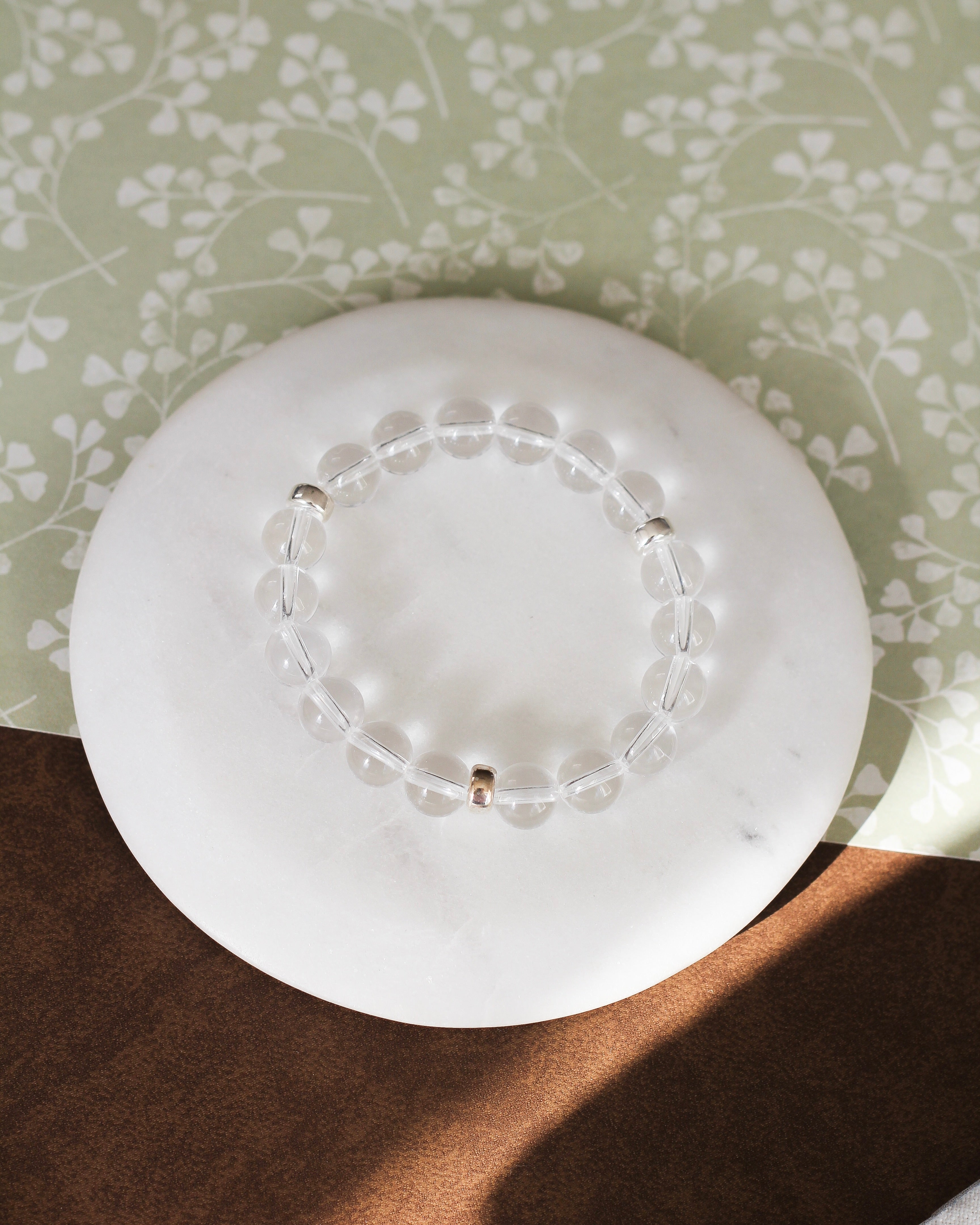 Heal Aura Bracelet | Clear Quartz
