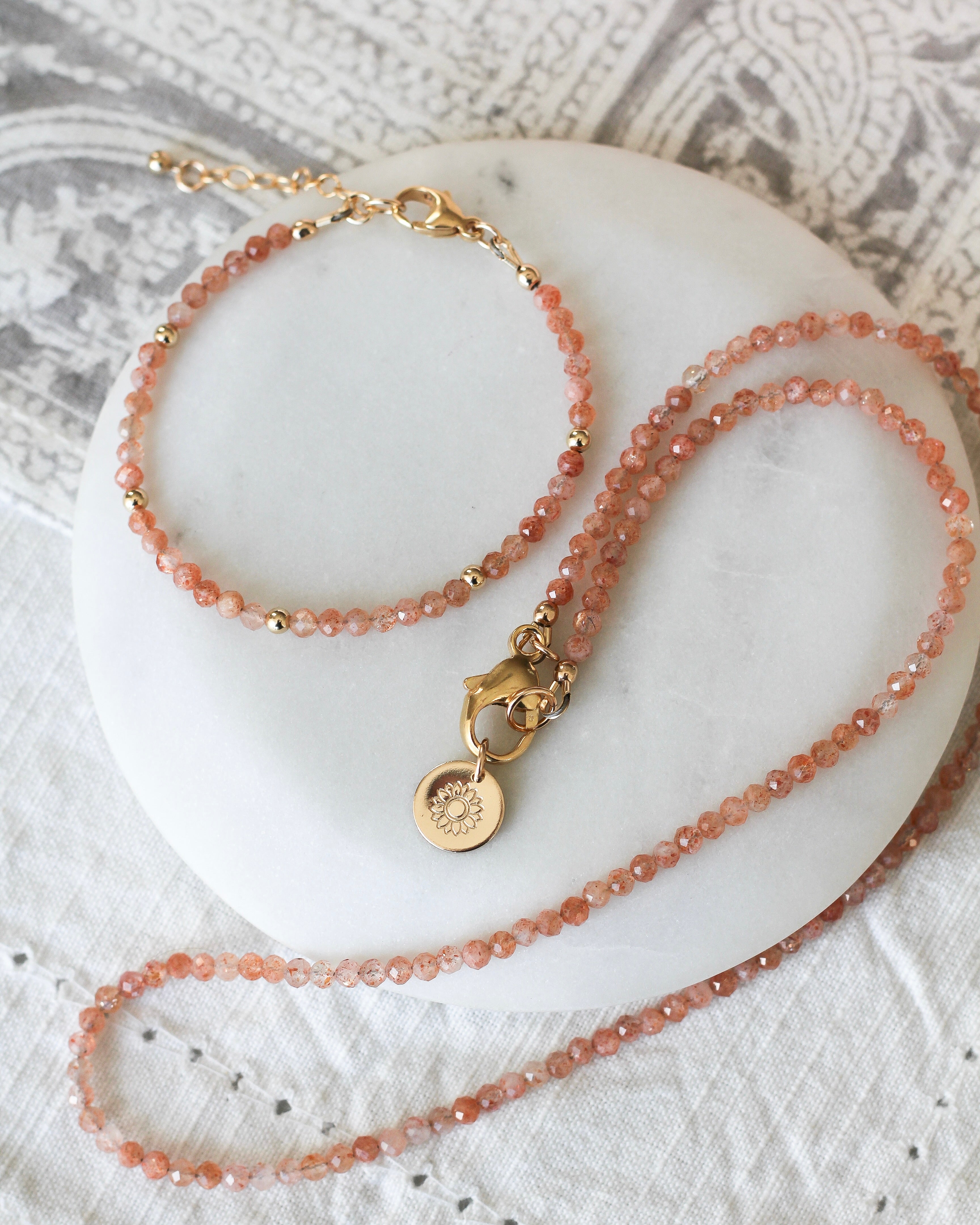 Warmth Intention Bracelet | Sunstone