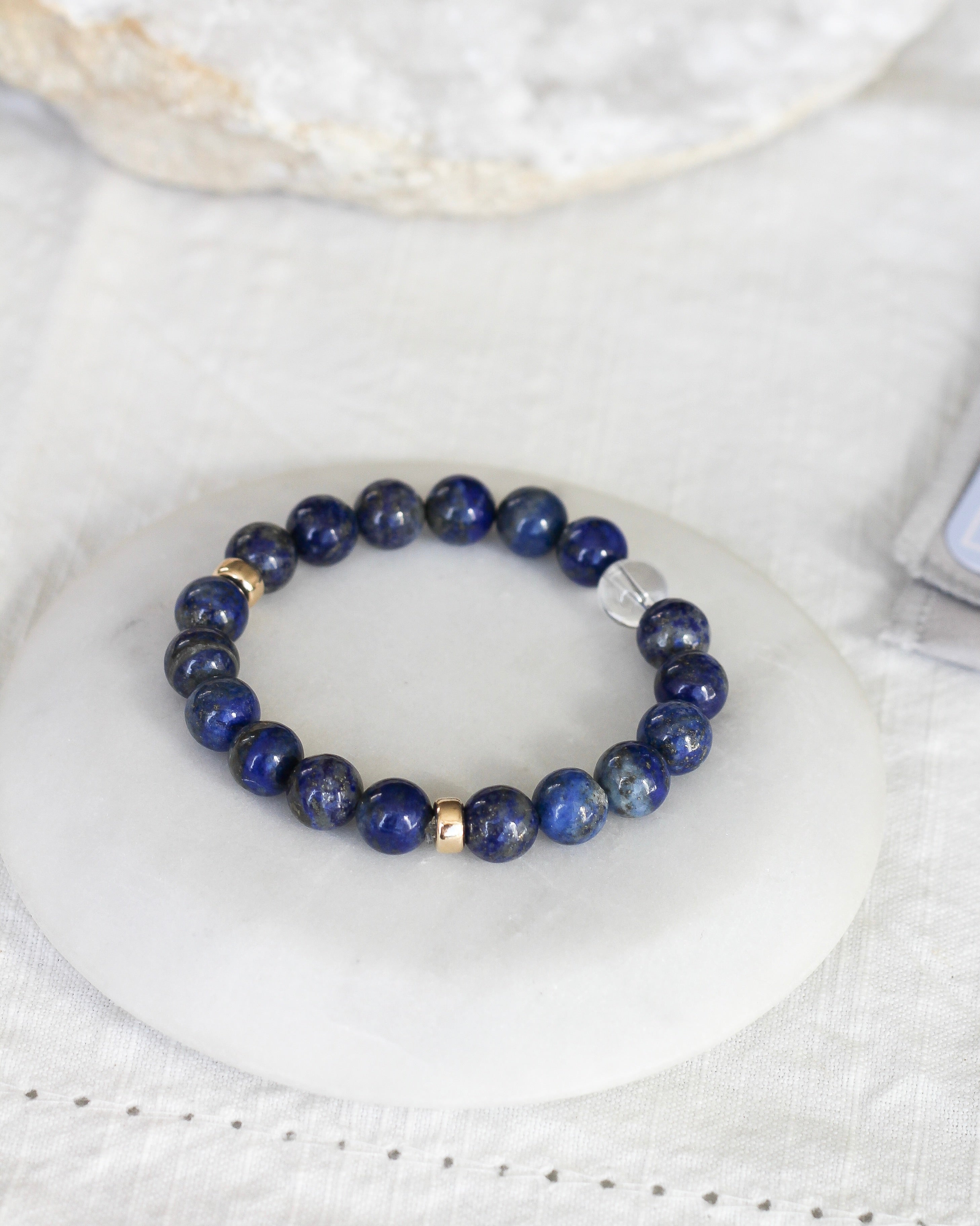 Wisdom Aura Bracelet | Lapis Lazuli
