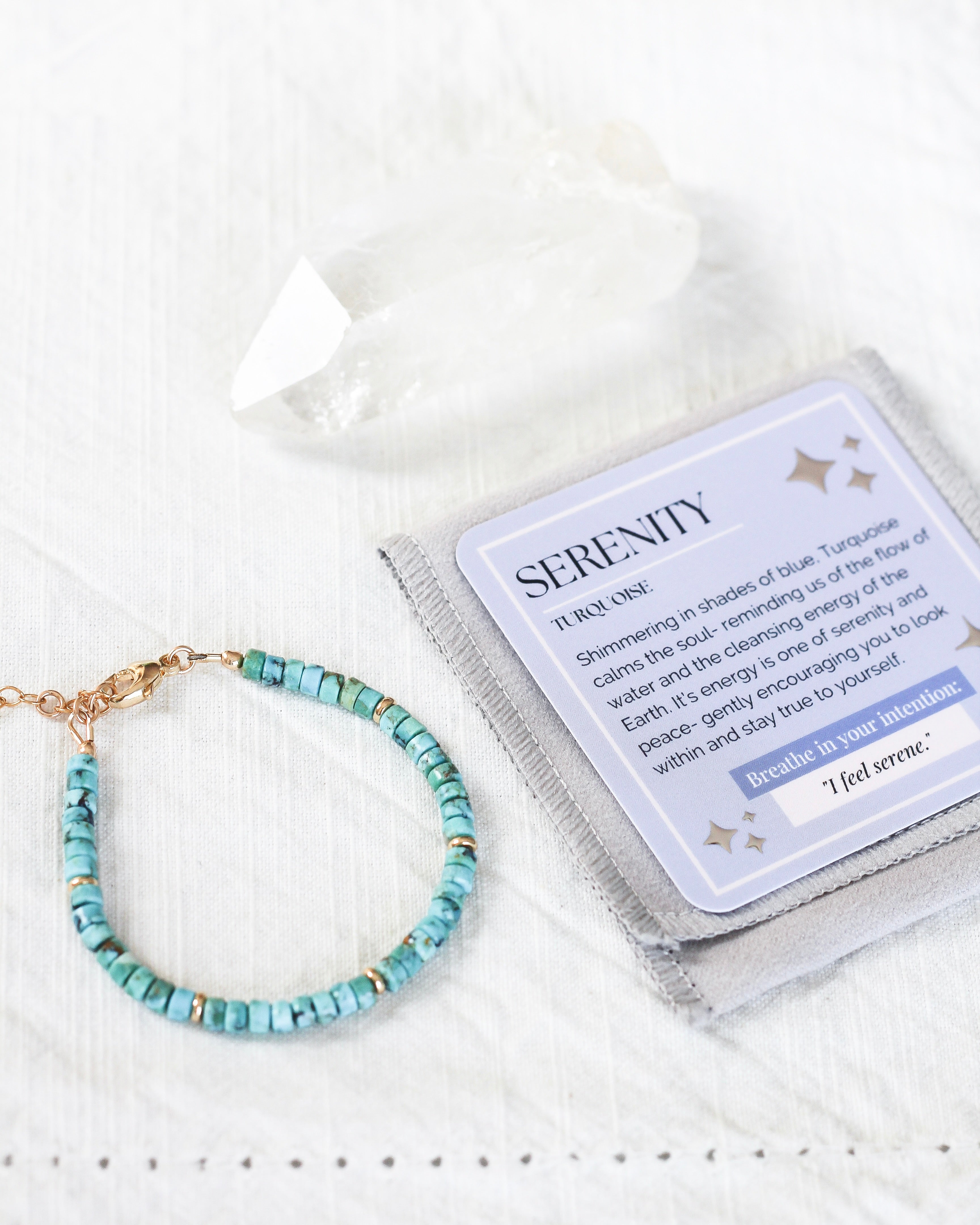 Serenity Heishi Bracelet | Turquoise