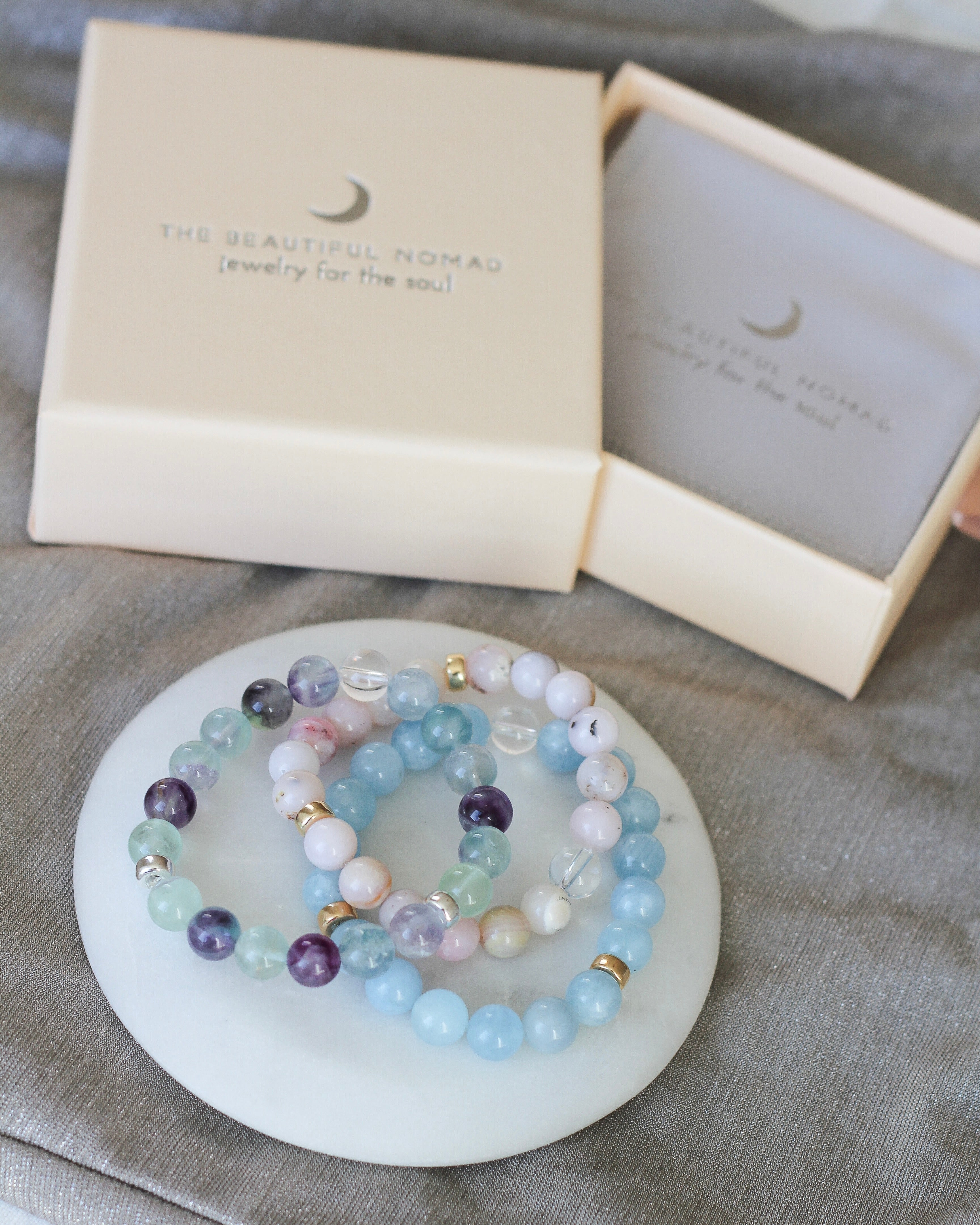Tranquility Aura Bracelet | Aquamarine