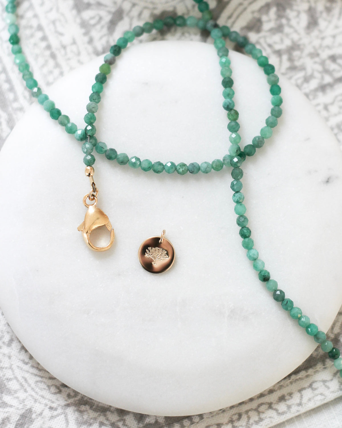 Small Rund Charm Small, Gold-Fill, Round Charm