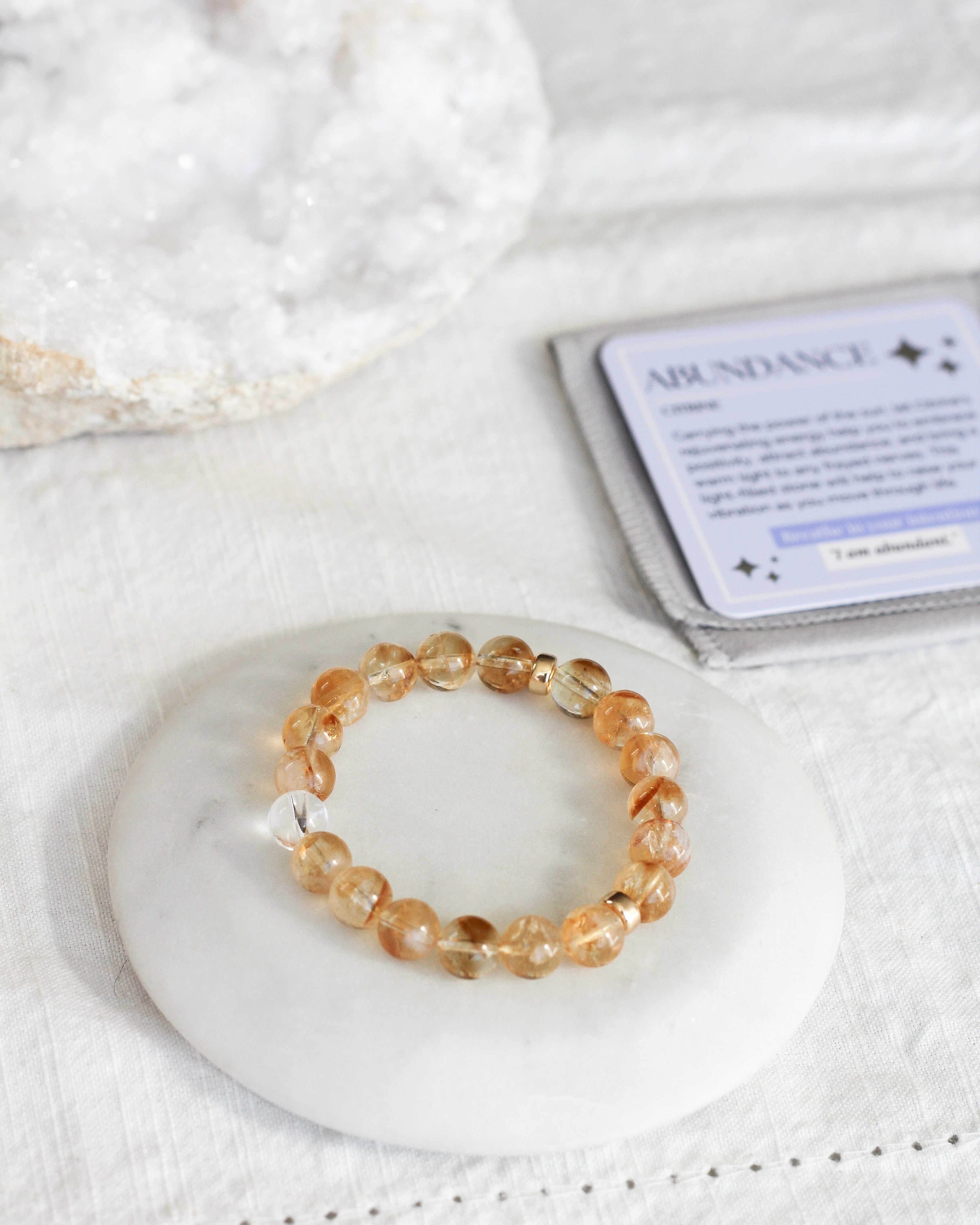 Abundance Aura Bracelet | Citrine