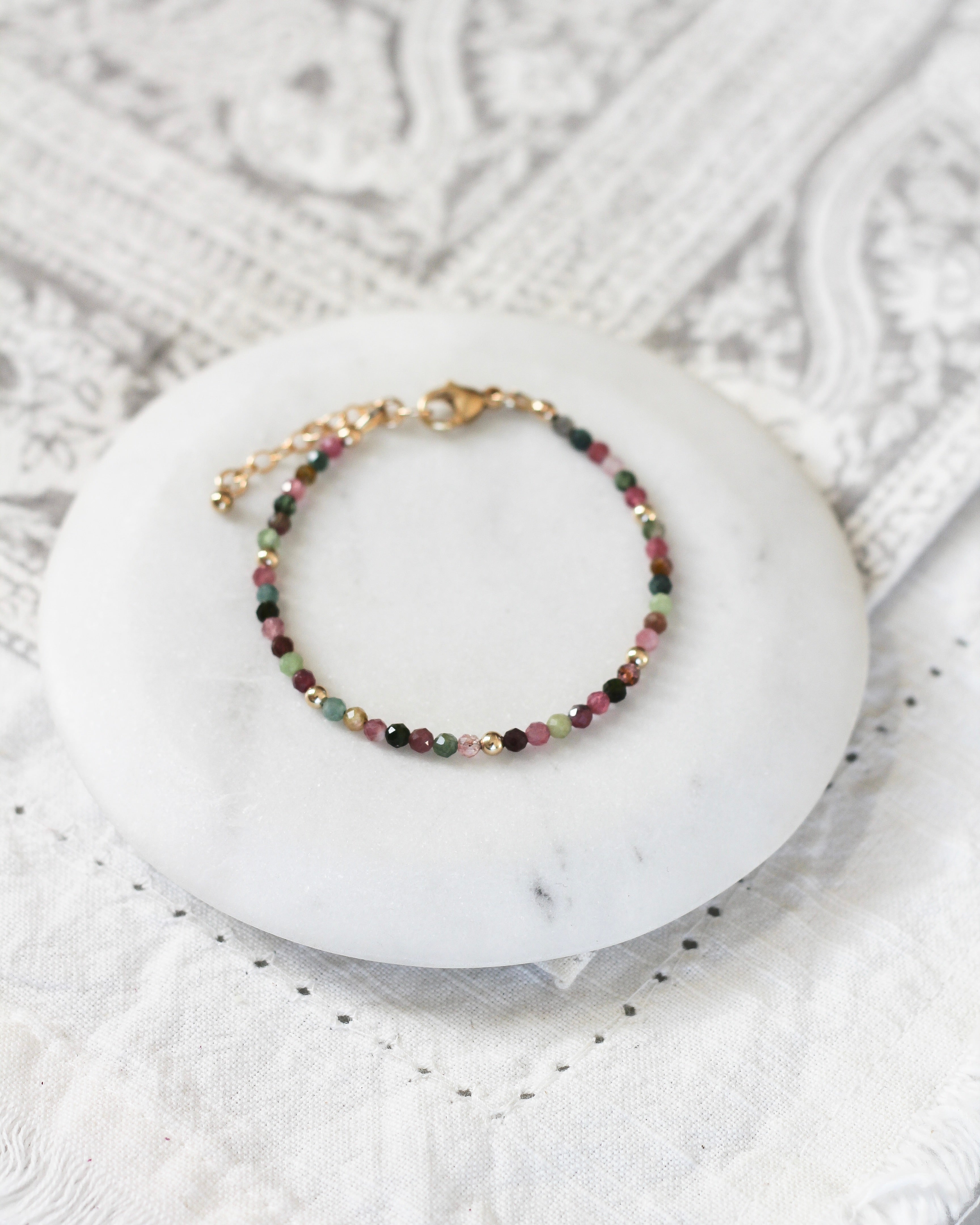 Joy Intention Bracelet | Watermelon Tourmaline