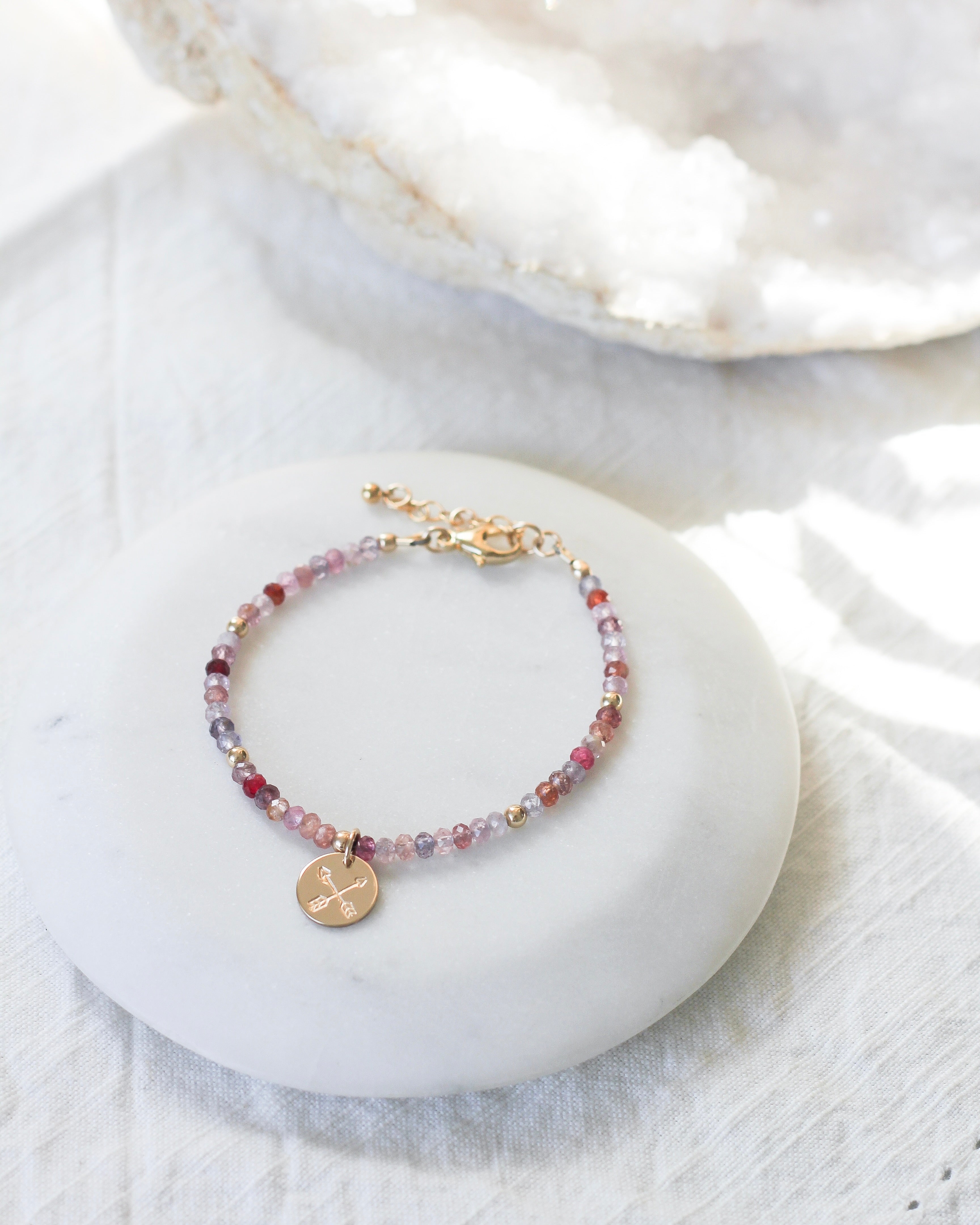 Courage Intention Bracelet | Spinel